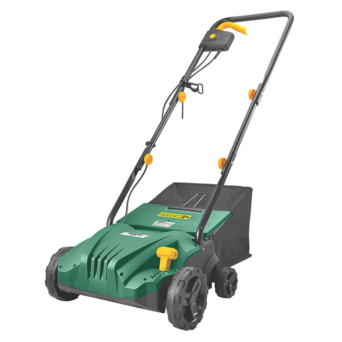 Electric Garden Raker and Scarifier 2-in-1 32cm Capacity 30L 11.5kg 1500W - Image 1