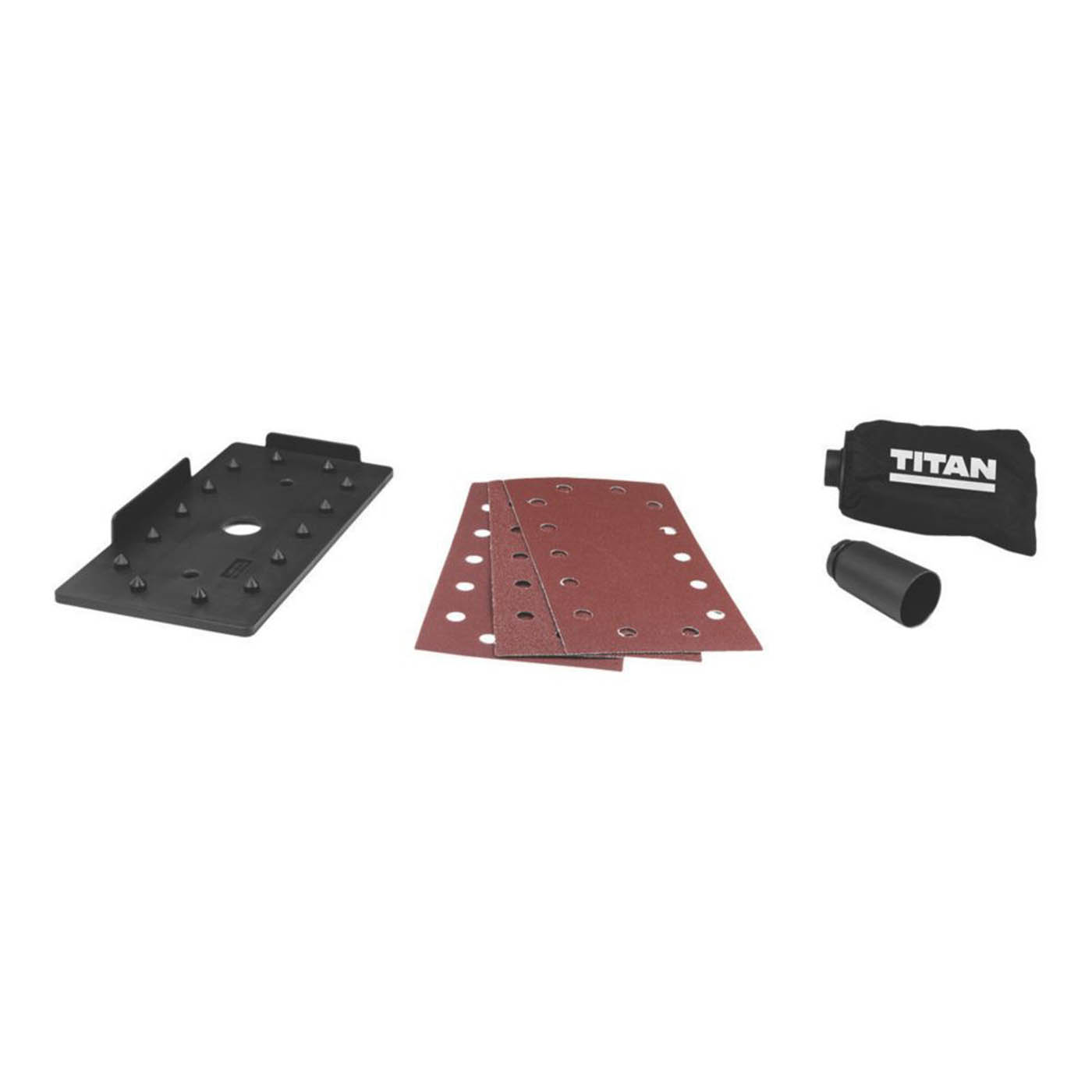Titan Sander Electric 1/2 Sheet TTB890SDR_A Soft Grip Variable Speed 300W - Image 3