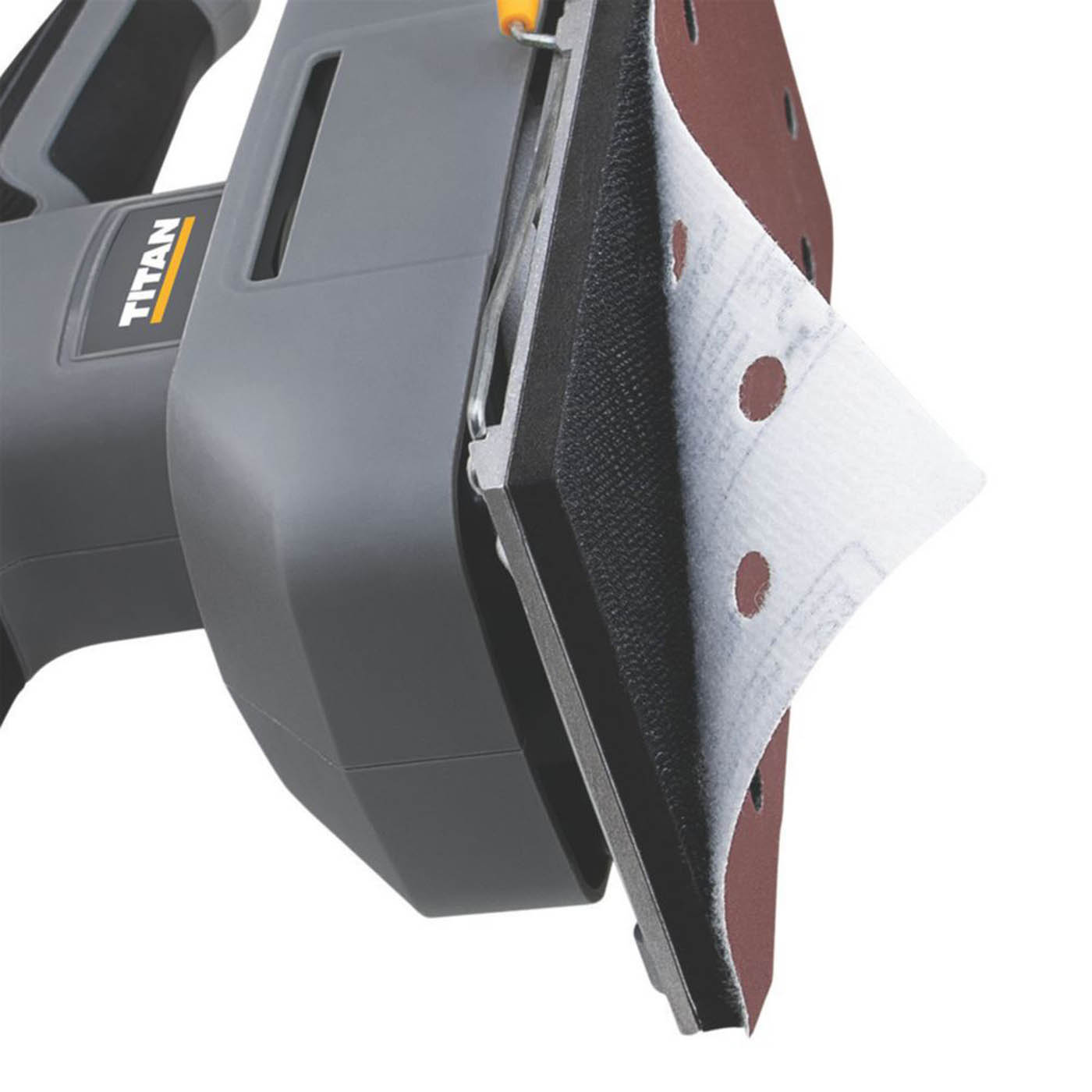 Titan Sander Electric 1/2 Sheet TTB890SDR_A Soft Grip Variable Speed 300W - Image 4