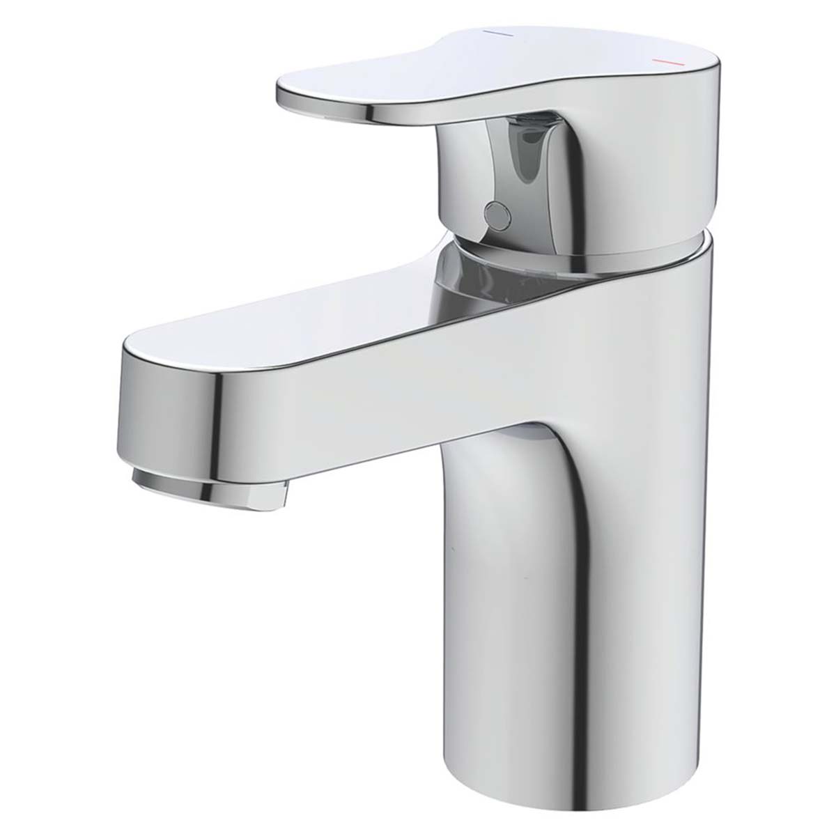 Bath Filler Tap Mono Mixer Chrome Single Lever Brass Modern Bathroom Faucet - Image 1