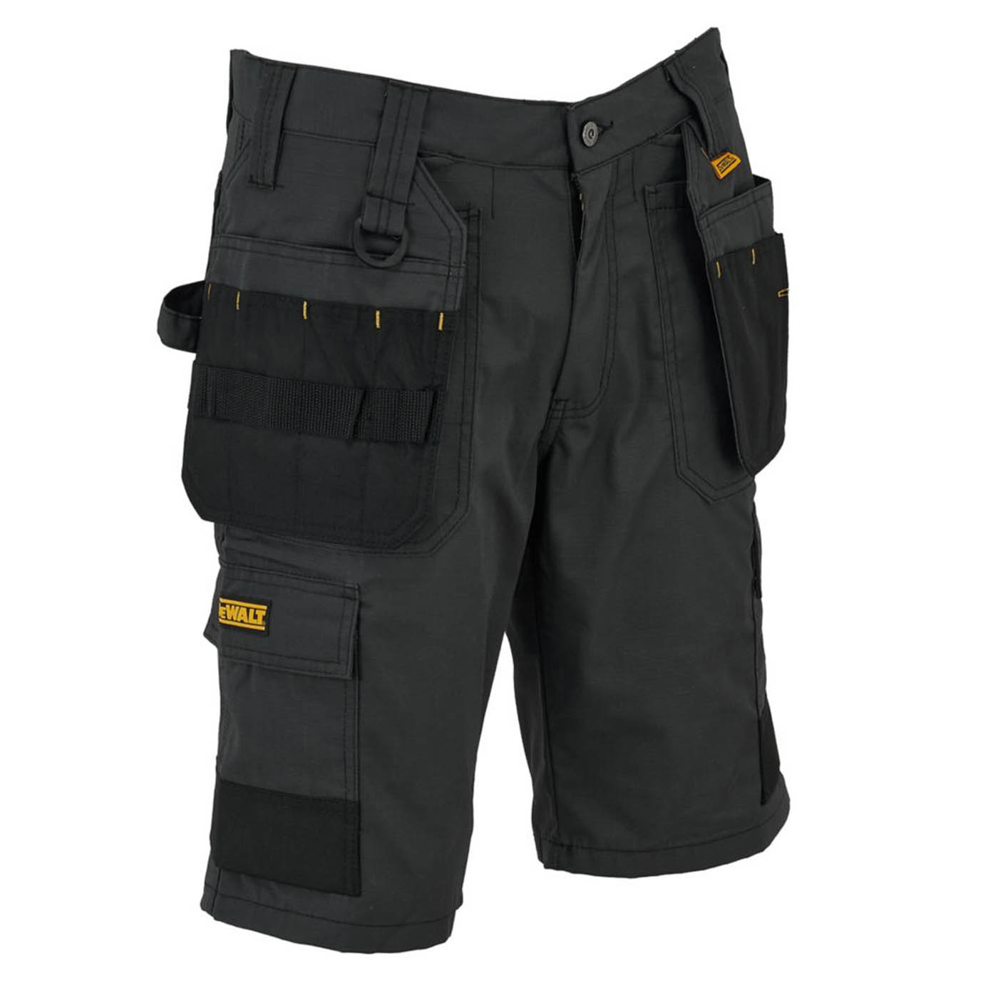 DeWalt Work Shorts Mens Grey Stretch Breathable Multi Pockets Cargo 36W - Image 1