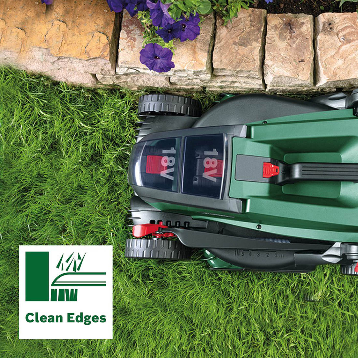 Bosch Lawn Mower UniversalRotak 2x18V-37-550 Cordless Powerful 36V Body Only - Image 6