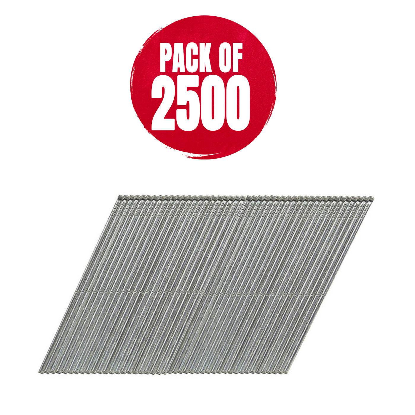 DEWALT Finish Nails Angled Galvanised Steel Smooth Shank 16ga x 44mm 2500 Pack - Image 1