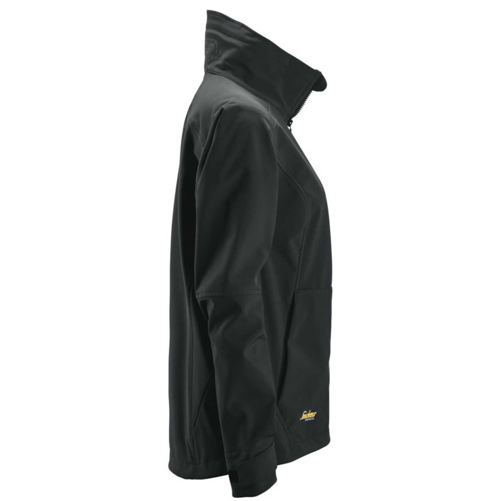 Snickers 1247 Womens Softshell Jacket Black Size 8-10 - Image 3