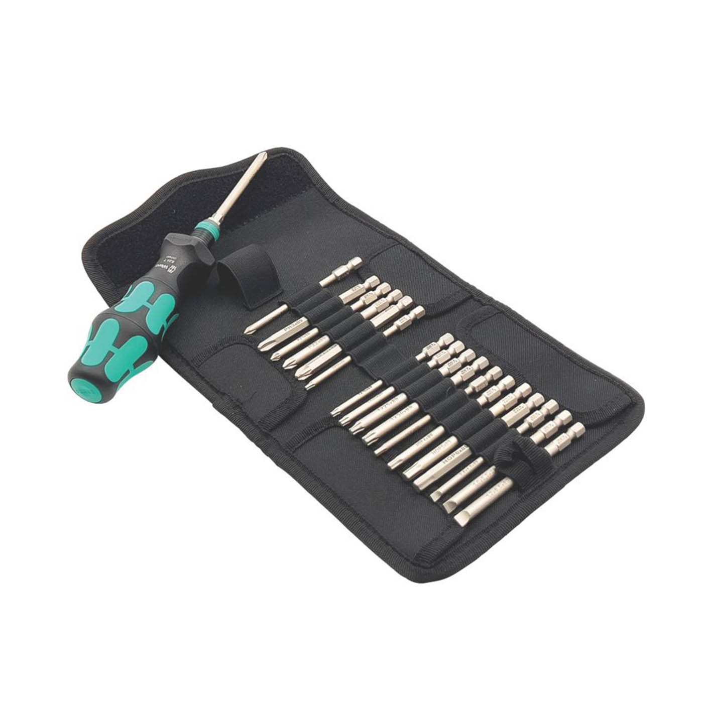 Wera Interchangeable Screwdriver Set Kraftform Kompakt Turbo 1 18 Pieces - Image 1
