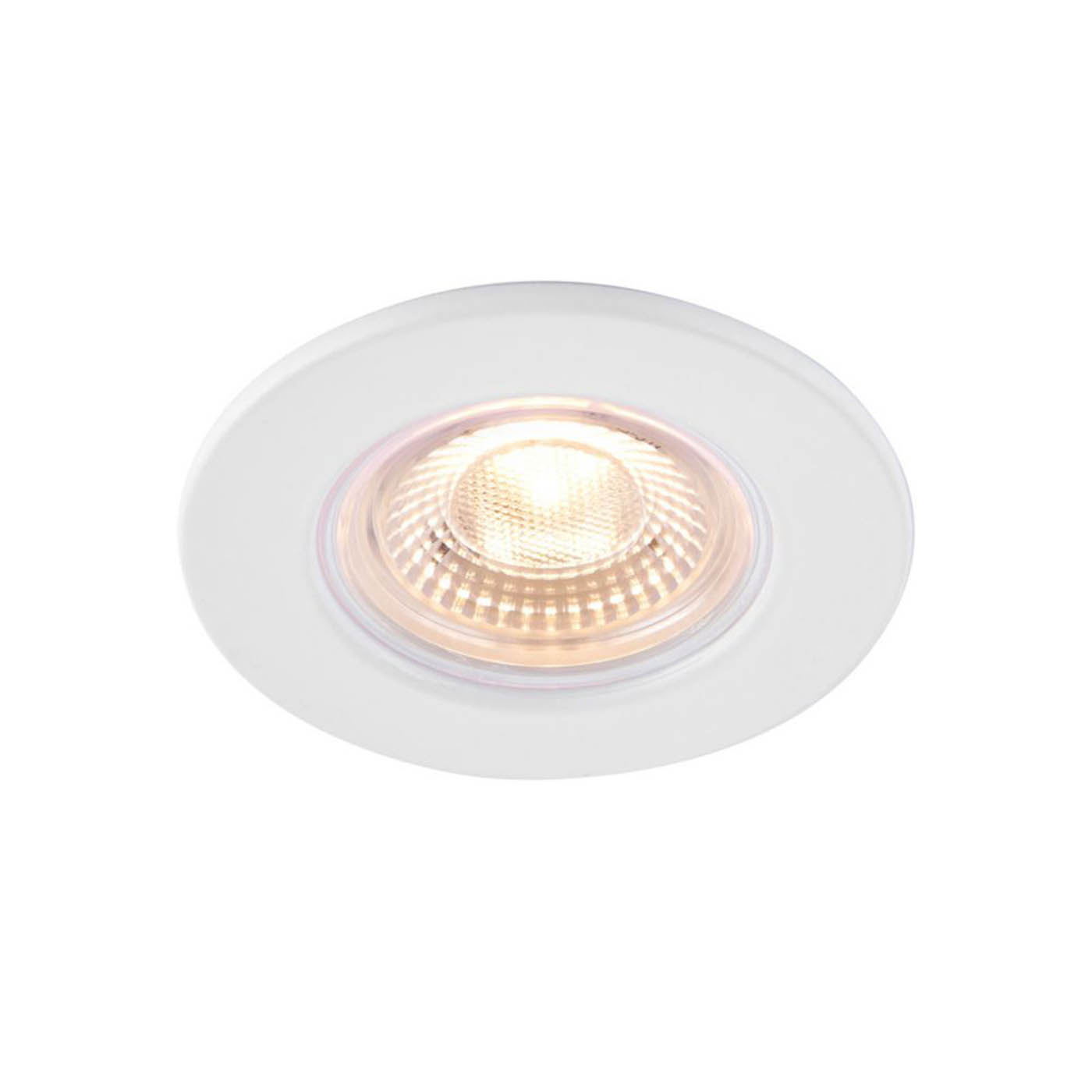 LED Downlights Recessed Warm White 500lm Dimmable Fire Rated Round Pack Of 6 - Image 2