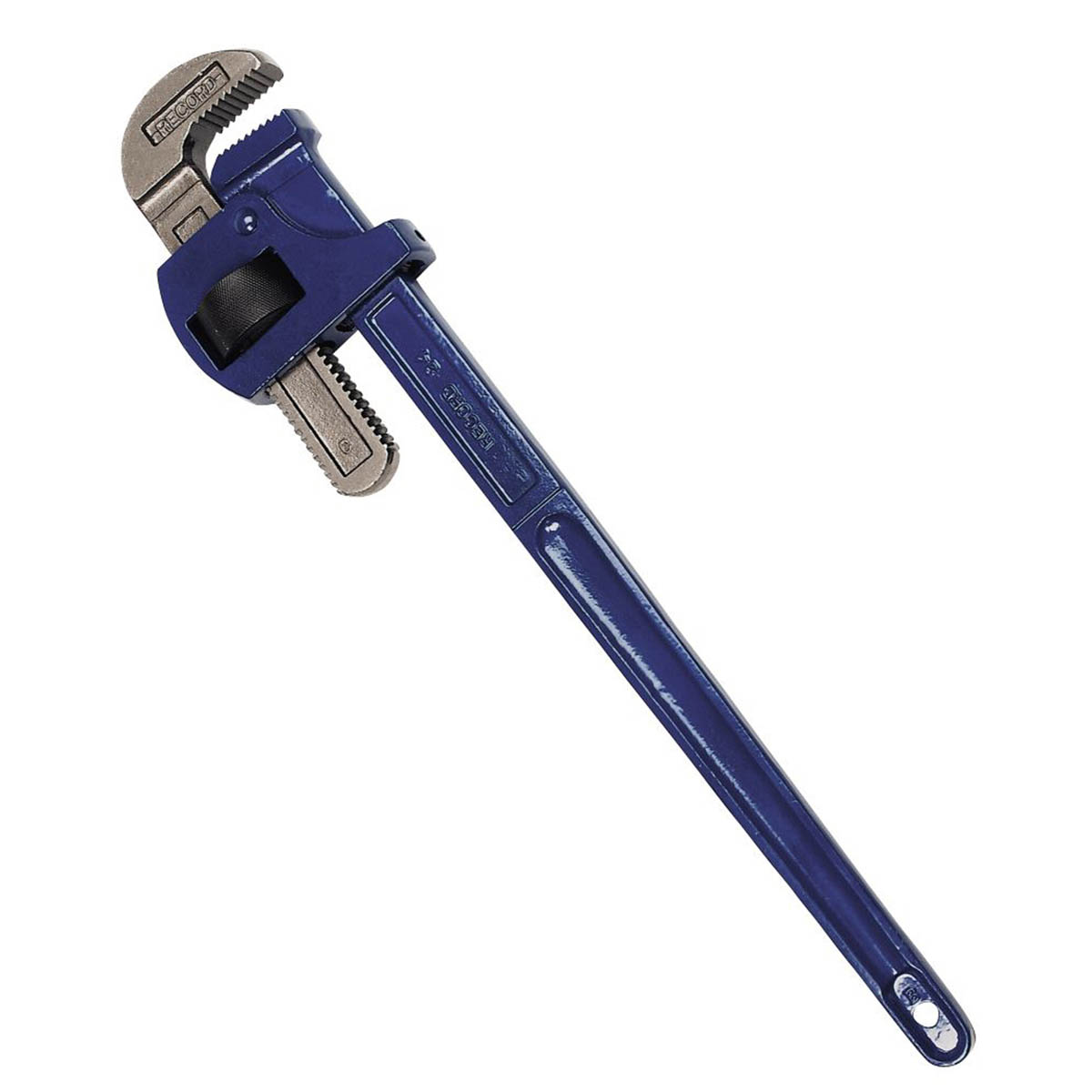 Irwin Record Pipe Wrench Adjustable Hardened Steel Quick Release Durable 24" - Image 1