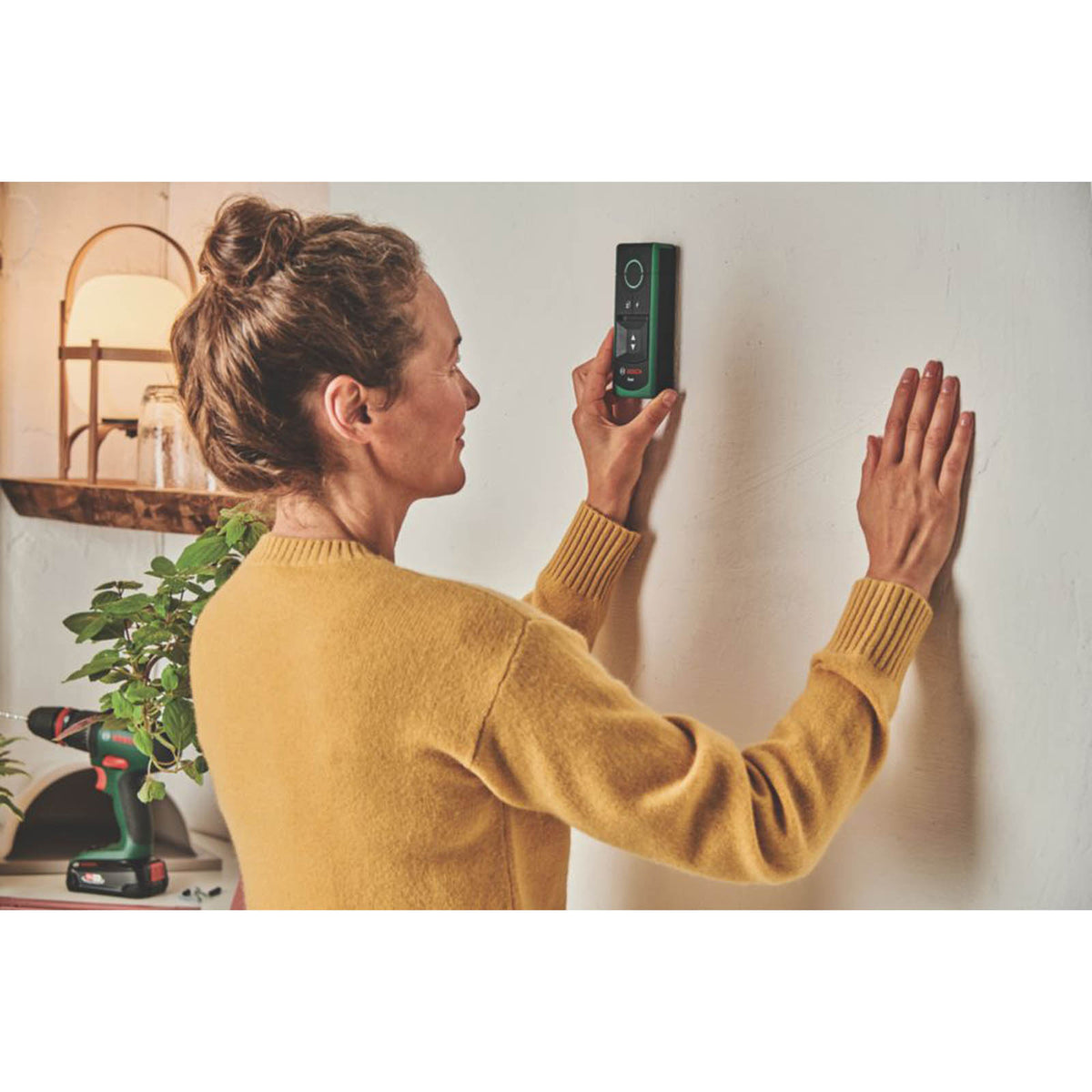 Bosch Wall Scanner Truvo Live Wire Metal Pipe Detector Finder Audible Alarm - Image 3