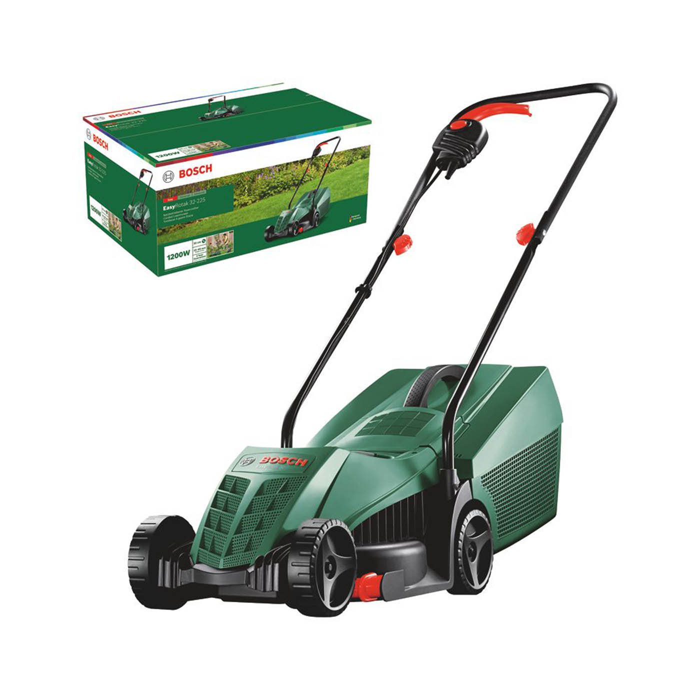 Bosch Lawnmower Electric EasyRotak 32cm Garden Grass Cutter Lightweight 1200W - Image 5