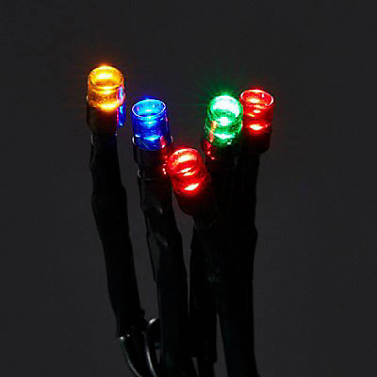 186 LED Christmas String Lights 1000 Multicolour Cluster Timer Indoor 25m - Image 4