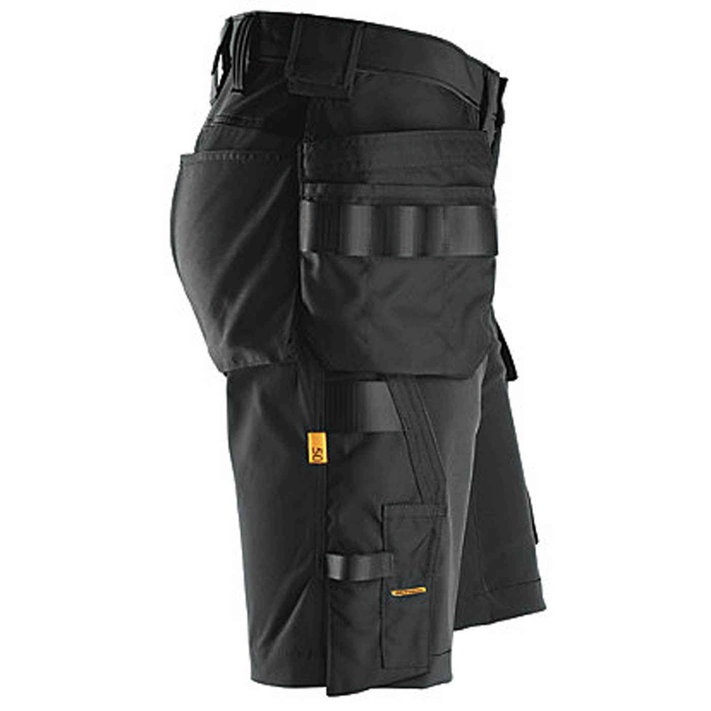 Snickers 6175 Stretch Work Shorts Black 33" W - Image 4