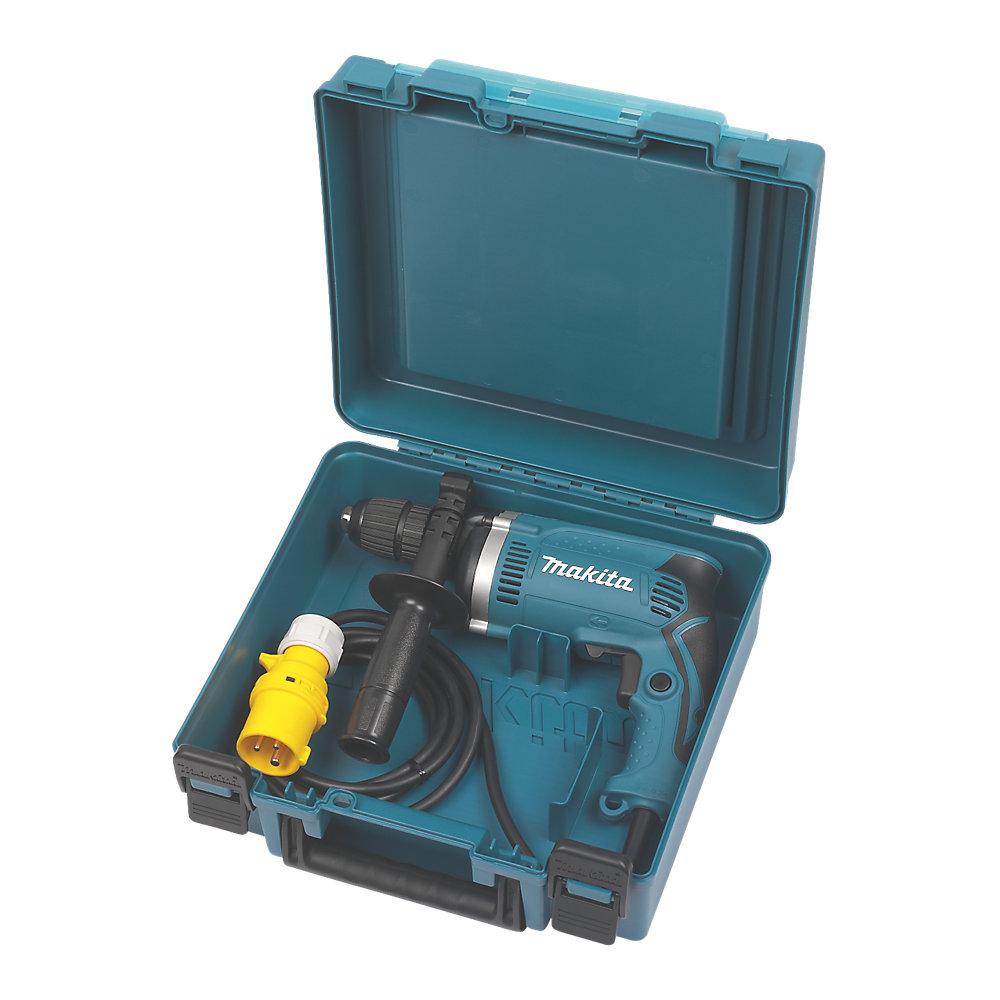 Makita Percussion Drill HP1631K/1 Corded Electric Powerful Variable Speed 110V - Image 4