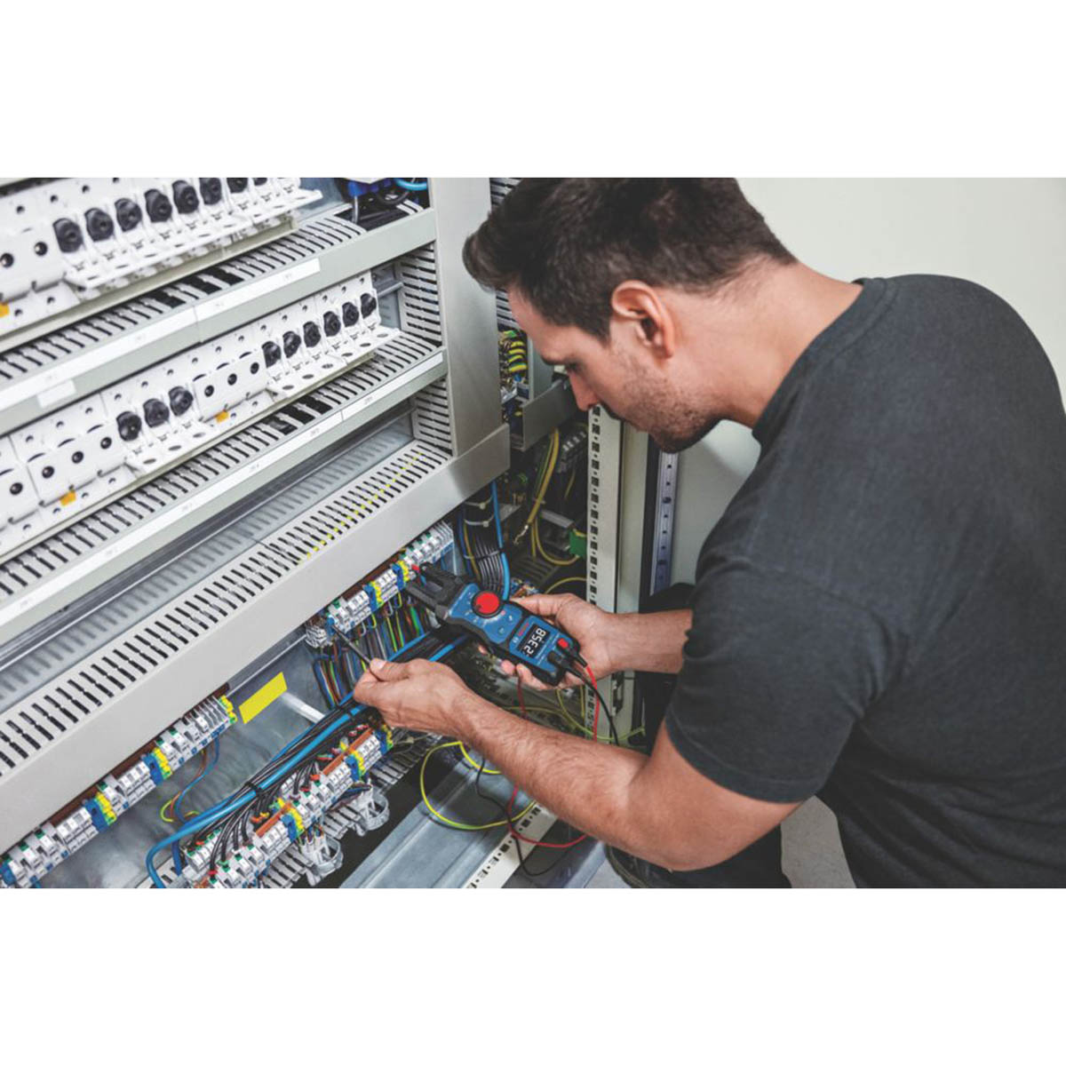 Bosch AC/DC Fork Meter Voltage Tester Open Jaw Auto-Function Detection 1000V - Image 6