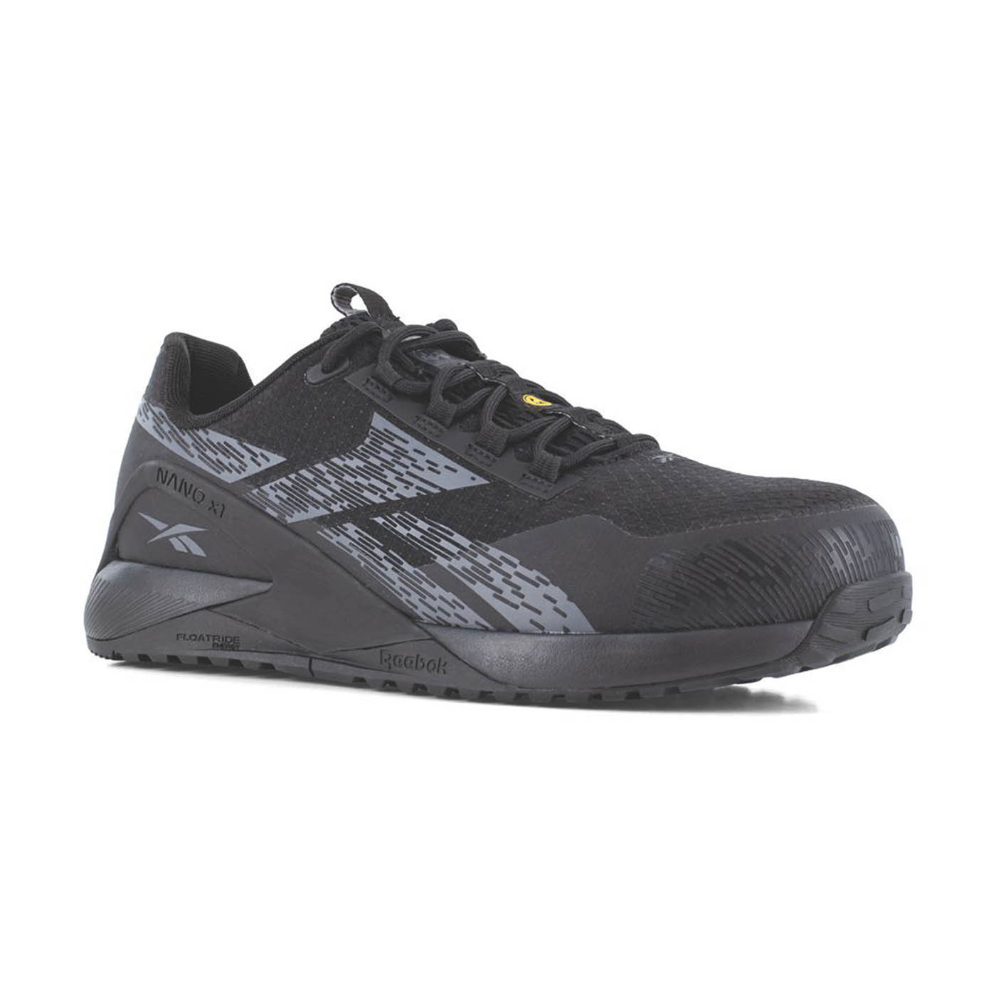 Reebok Safety Trainers Unisex Wide Fit Black Work Shoes Composite Toe Size 11 - Image 1