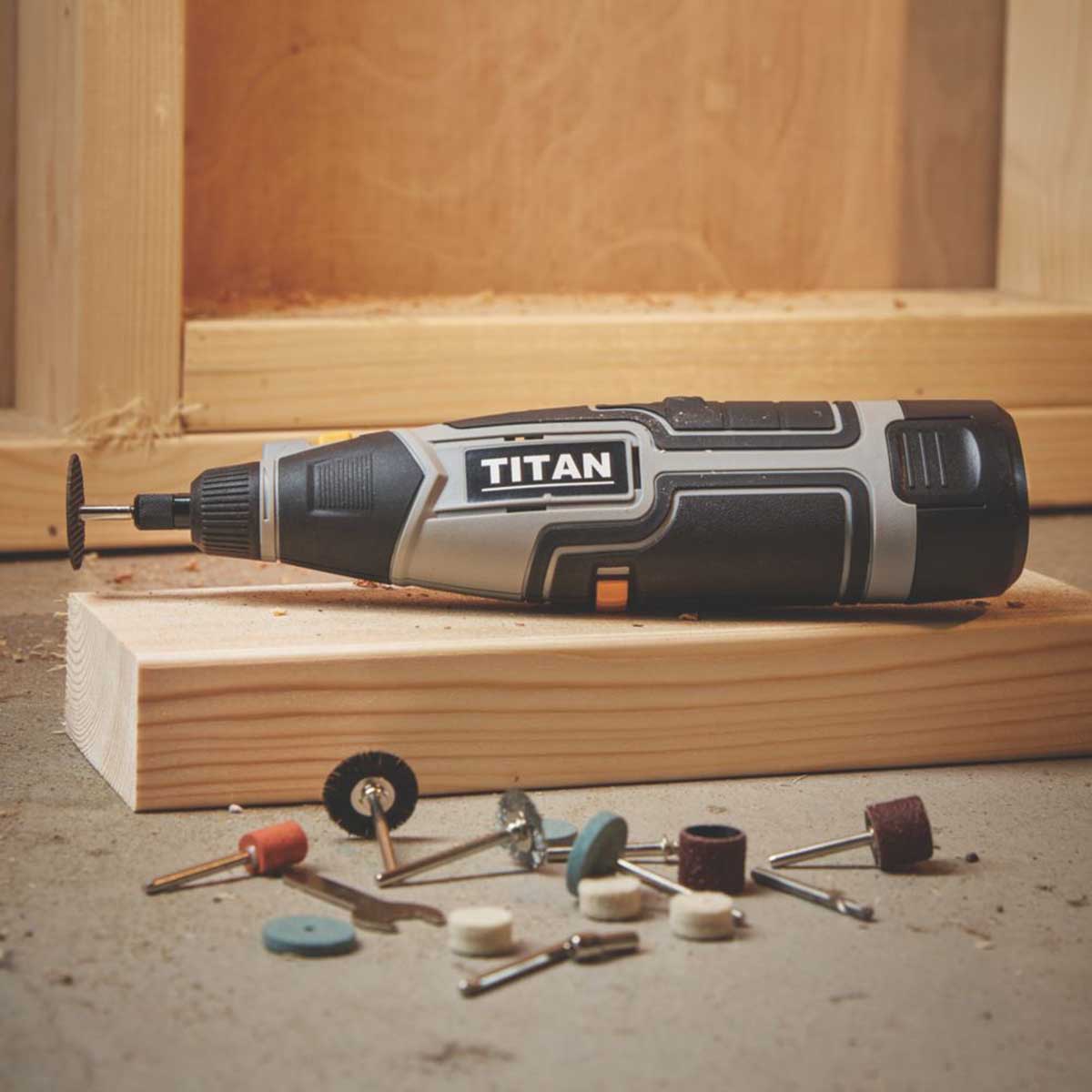 Titan Multi-Tool Cordless TTG953MLT 12V 1 x 1.5Ah Li-Ion 15 Accessories - Image 6