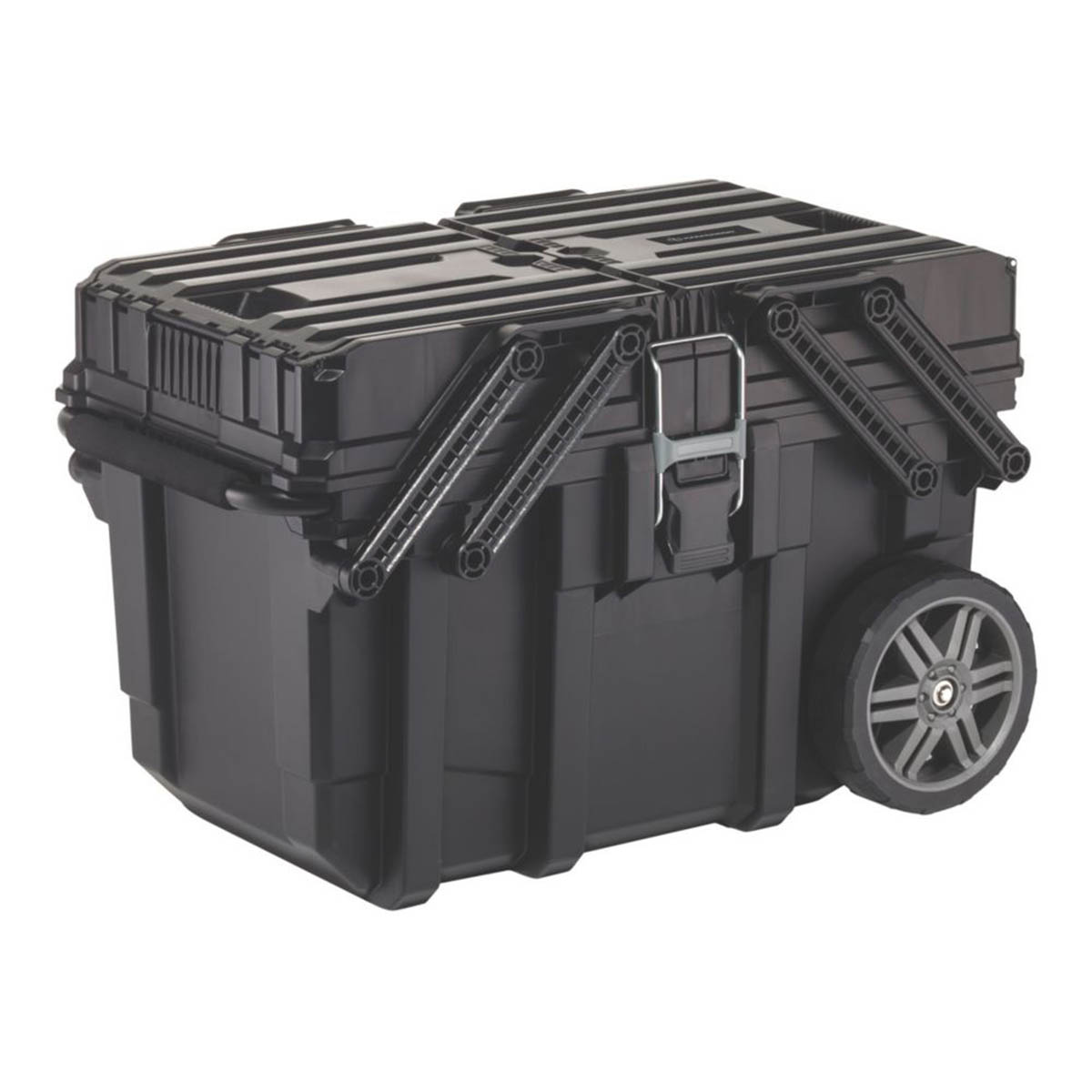 Magnusson Tool Chest Box Wheeled 2 x Tray Compartments 1 x Extra Large 26" - Image 1