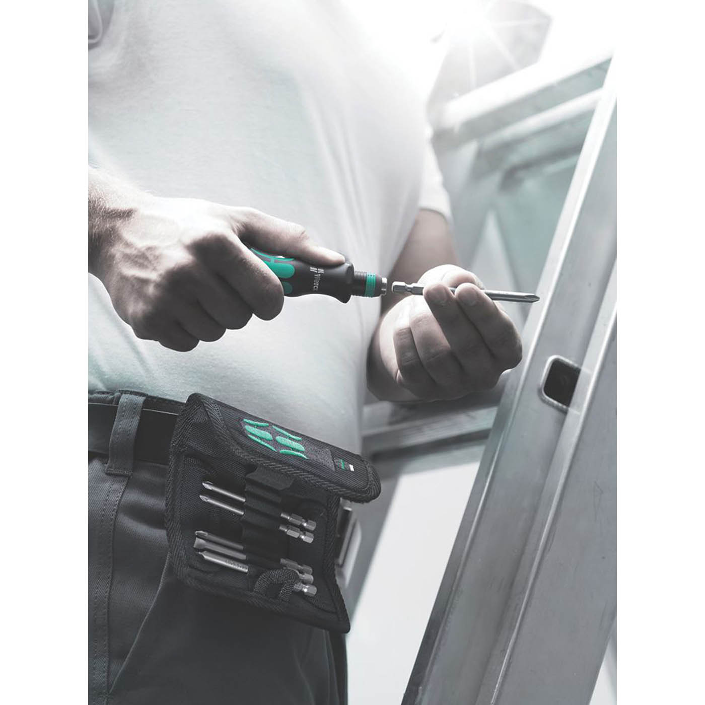Wera Screwdriver Set Kraftform Kompakt Interchangeable 11 Pieces - Image 3