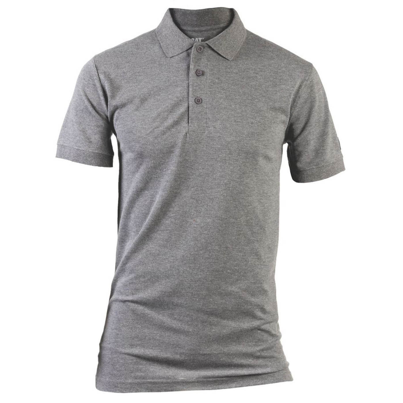 CAT Essentials Polo Shirt Dark Grey Large 41" Chest - Image 1