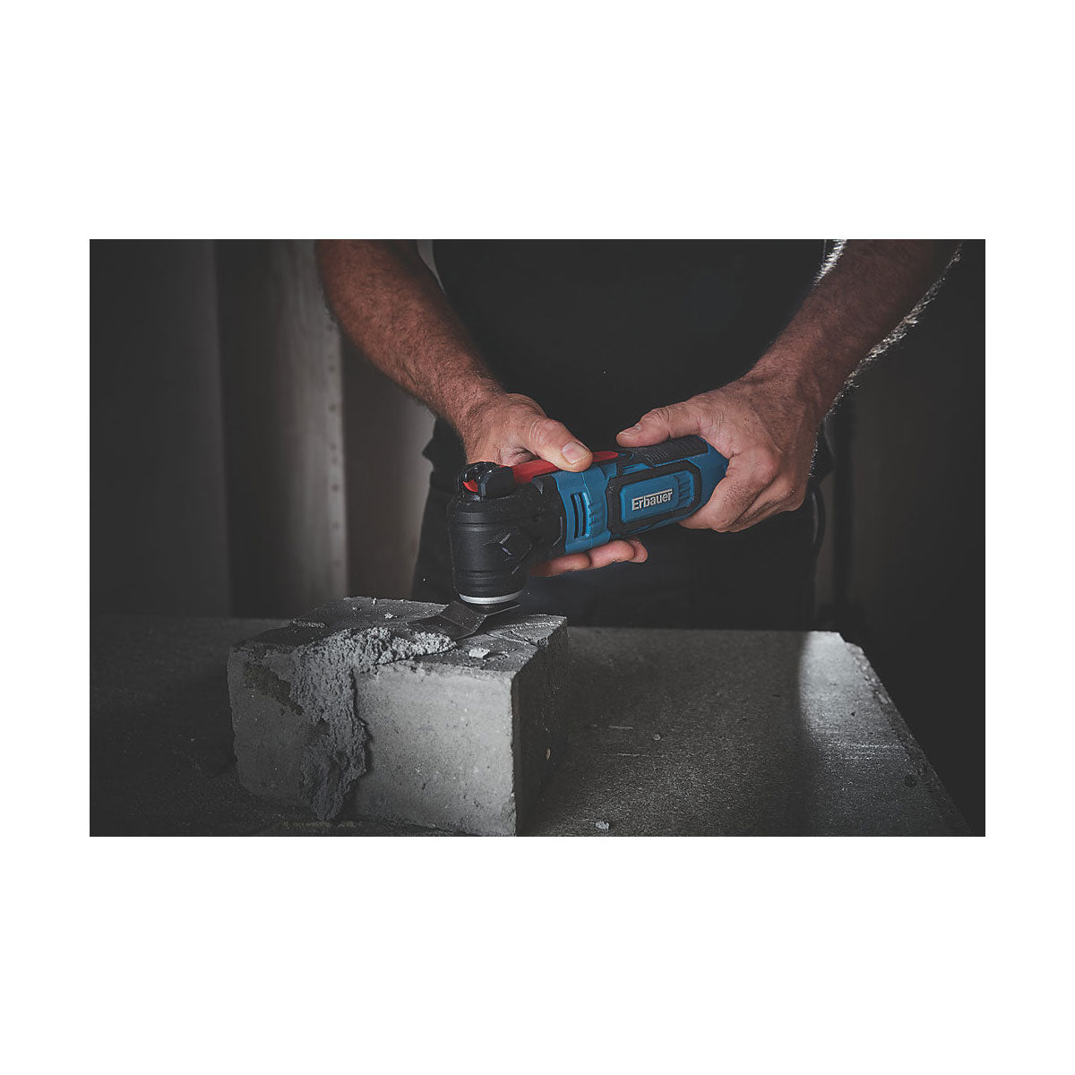 Erbauer Oscillating Multi Tool Electric Cutter EMT300-QC Powerful Compact 300W - Image 3