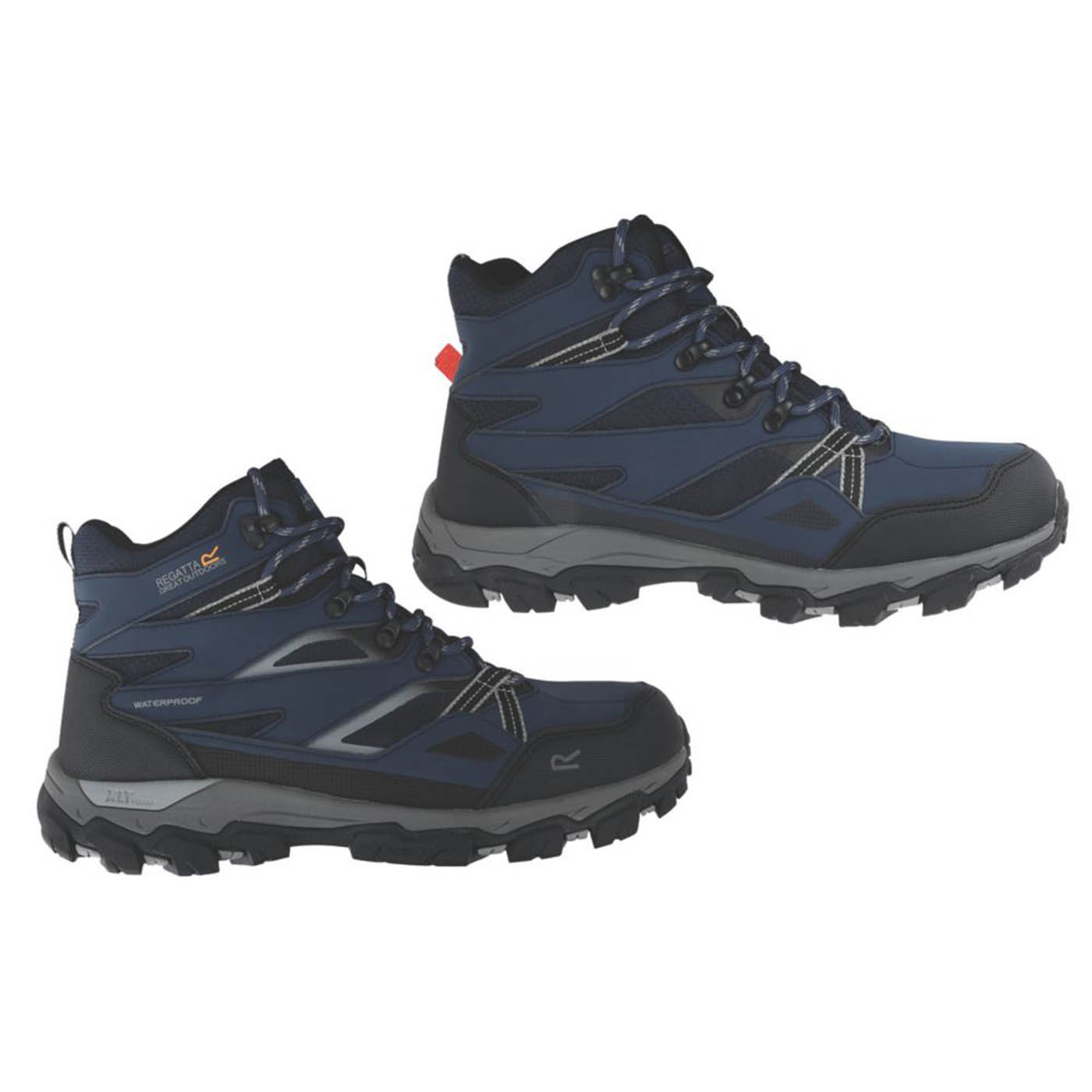 Regatta Non Safety Boots Mens Standard Fit Navy Waterproof Composite Toe Size 7 - Image 2