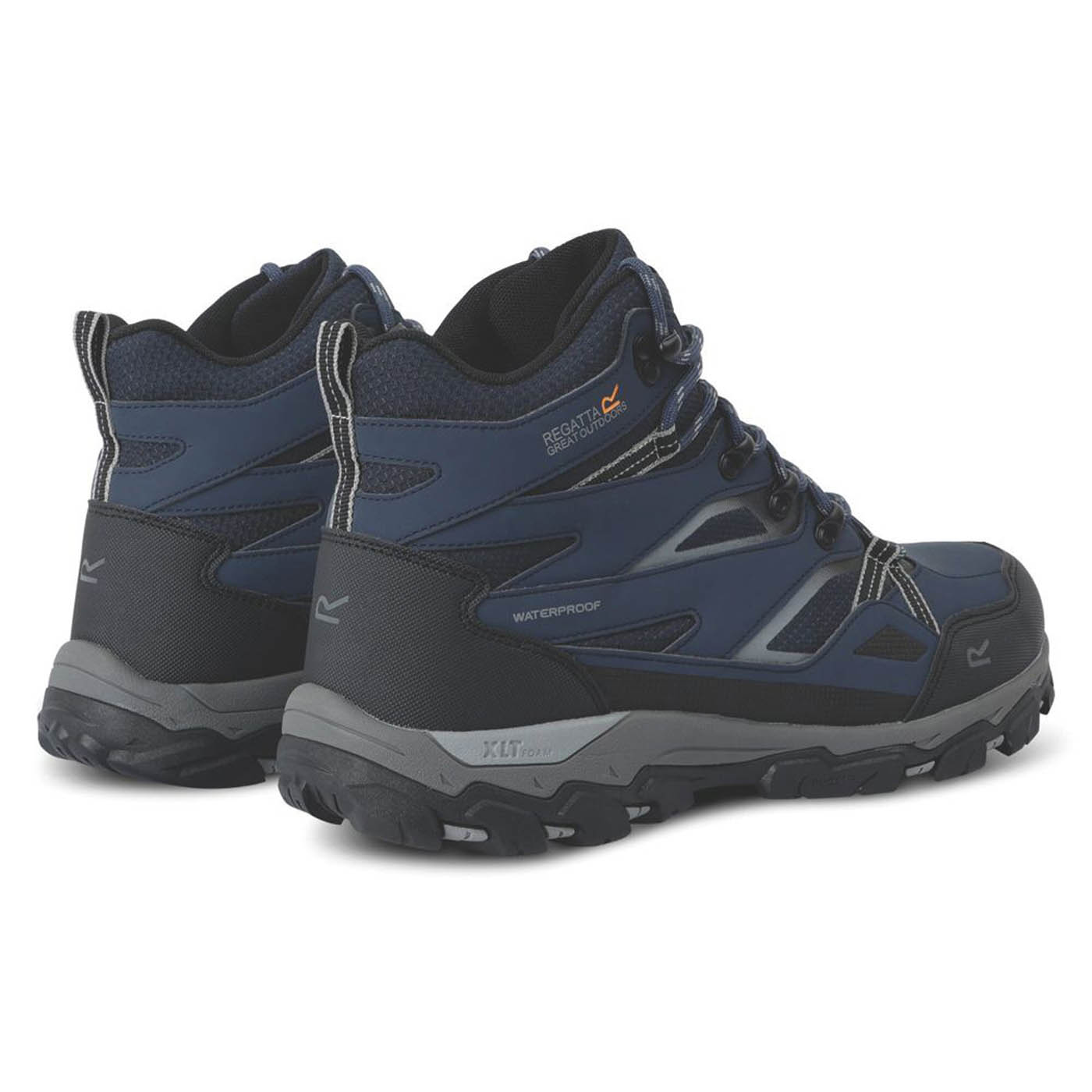 Regatta Non Safety Boots Mens Standard Fit Navy Waterproof Composite Toe Size 7 - Image 3