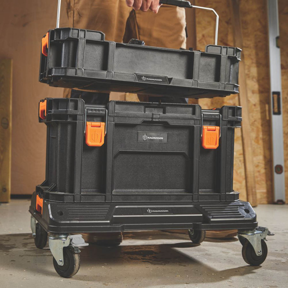 Magnusson Dolly Trolley Compact Lightweight 4 Swivel Castors Durable 100kg - Image 5
