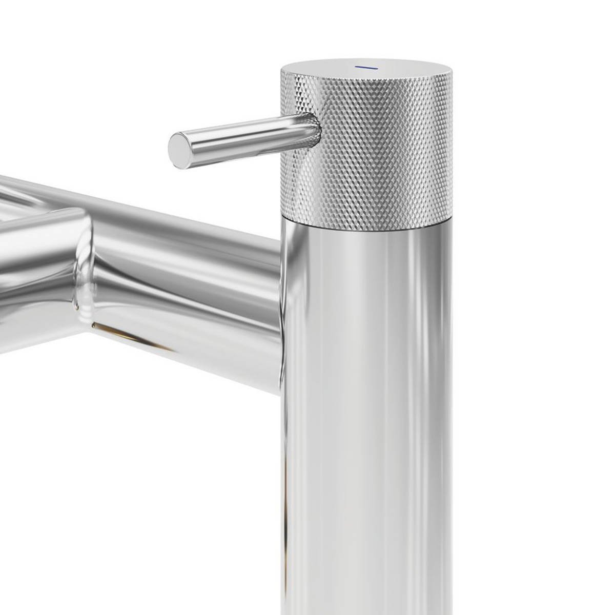 Swirl Bath Filler Tap Mixer Chrome Dual Lever 1/4 Turn Bathroom Modern Faucet - Image 5