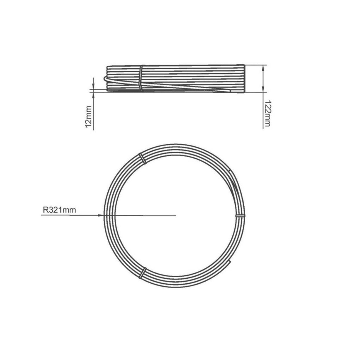 Warmup Pipe Compression Press-Fit Push Fit 12mm x 50m Underfloor Heating - Image 6