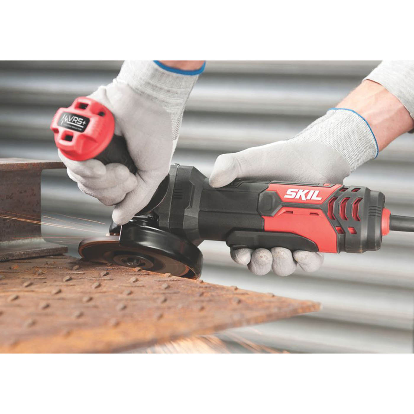 Skil Angle Grinder Electric AG1U9132AB Adjustable Guard Powerful Compact 850W - Image 5