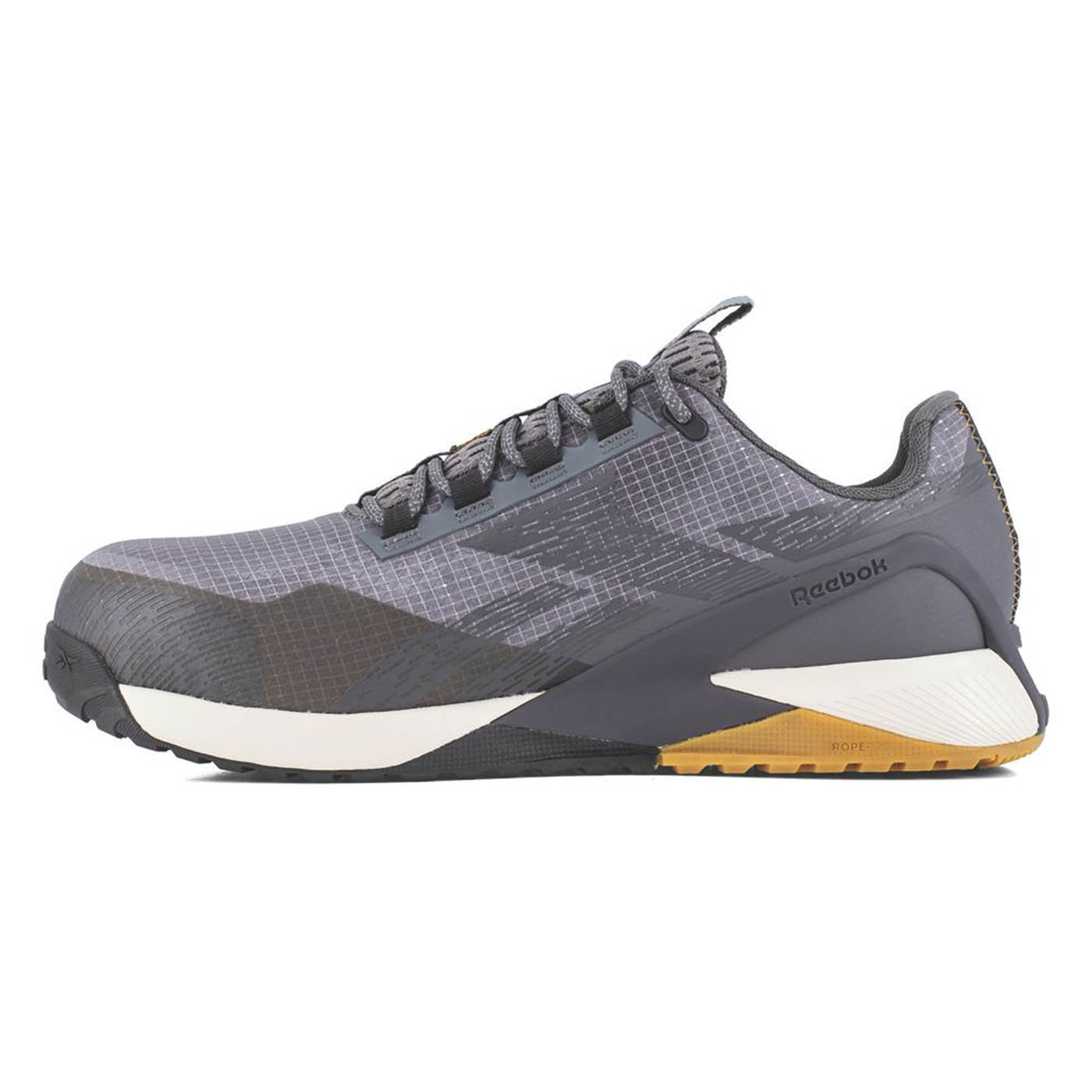 Reebok Safety Trainers Unisex Wide Fit Grey Work Shoes Composite Toe Size 9 - Image 3