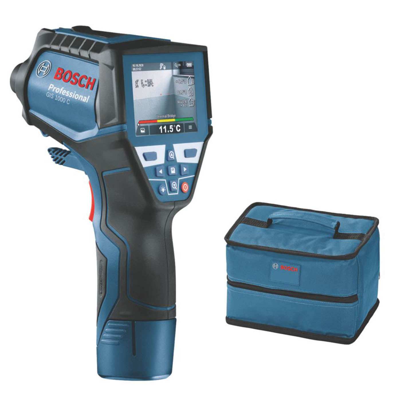 Bosch Smart Infrared Thermometer GIS1000C Professional 0601083370 Non-Contact - Image 1