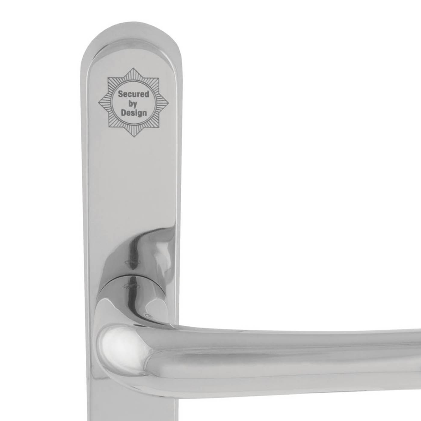 Smith & Locke Door Handles Pair Polished Chrome - Image 5