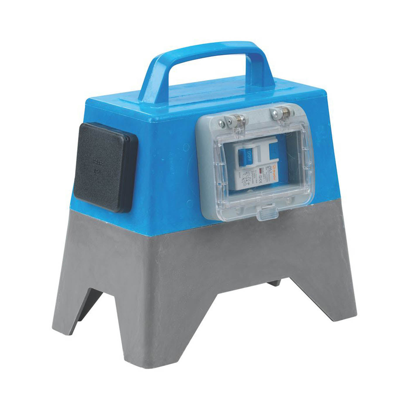 Defender Earth Leakage Unit Passive 40A 1-Gang Blue Switched Lightweight 230V - Image 2