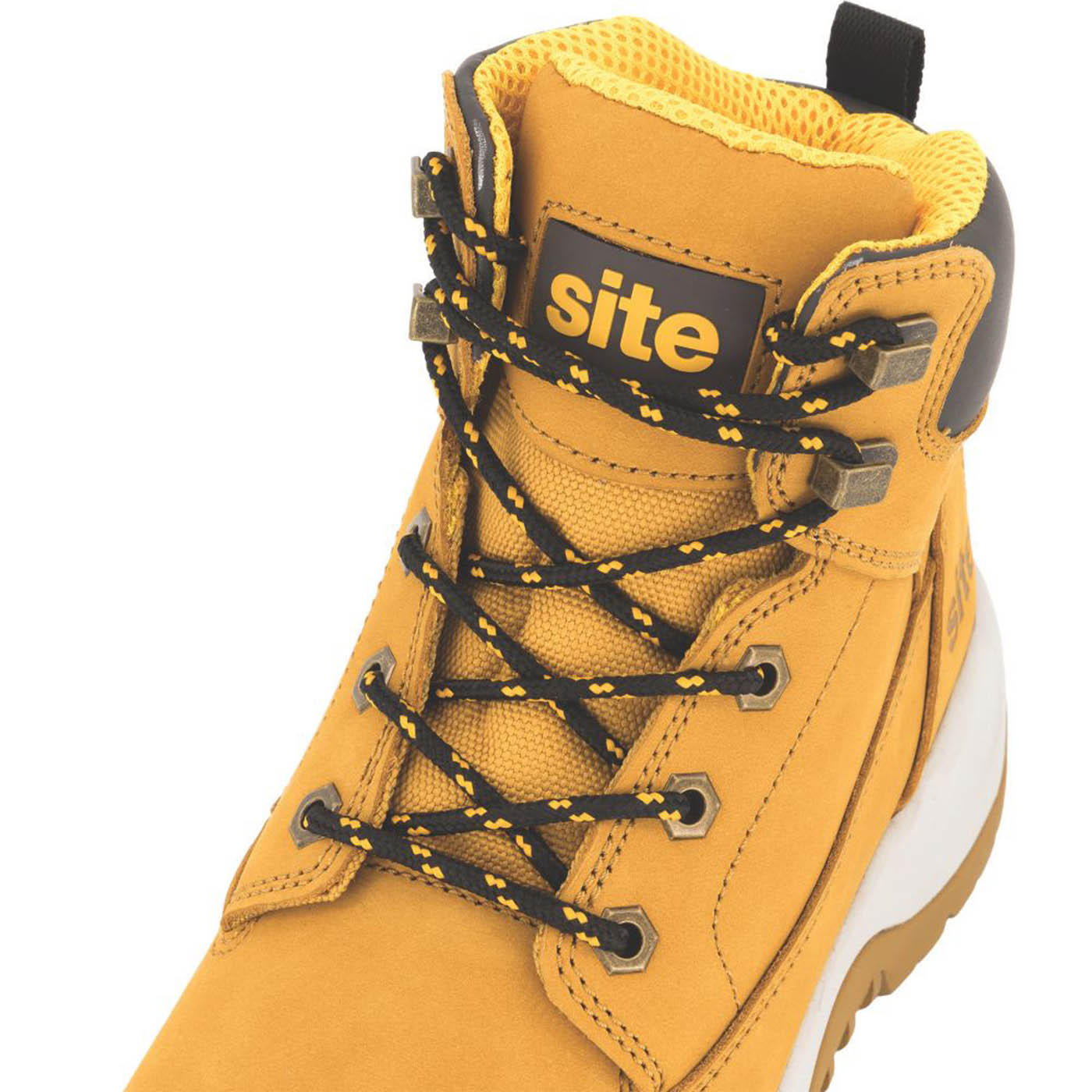 Site Arenite Size 6 Womens Wheat Steel Toe Cap Safety Boots - Image 6