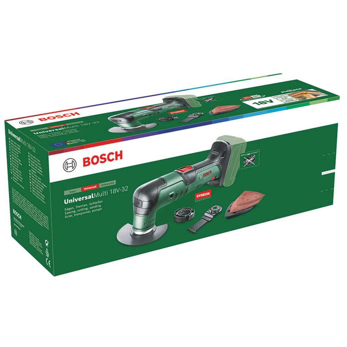 Bosch UniversalMulti 18V-32 18V Li-Ion Power for All Cordless Multi-Tool - Bare - Image 6