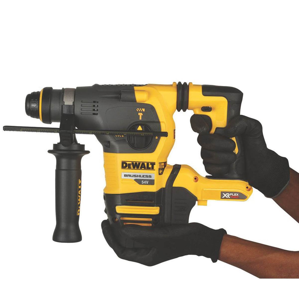 DeWalt Rotary Hammer Drill Cordless 54V Li-Ion DCH333NT-XJ SDS Plus Body Only - Image 5