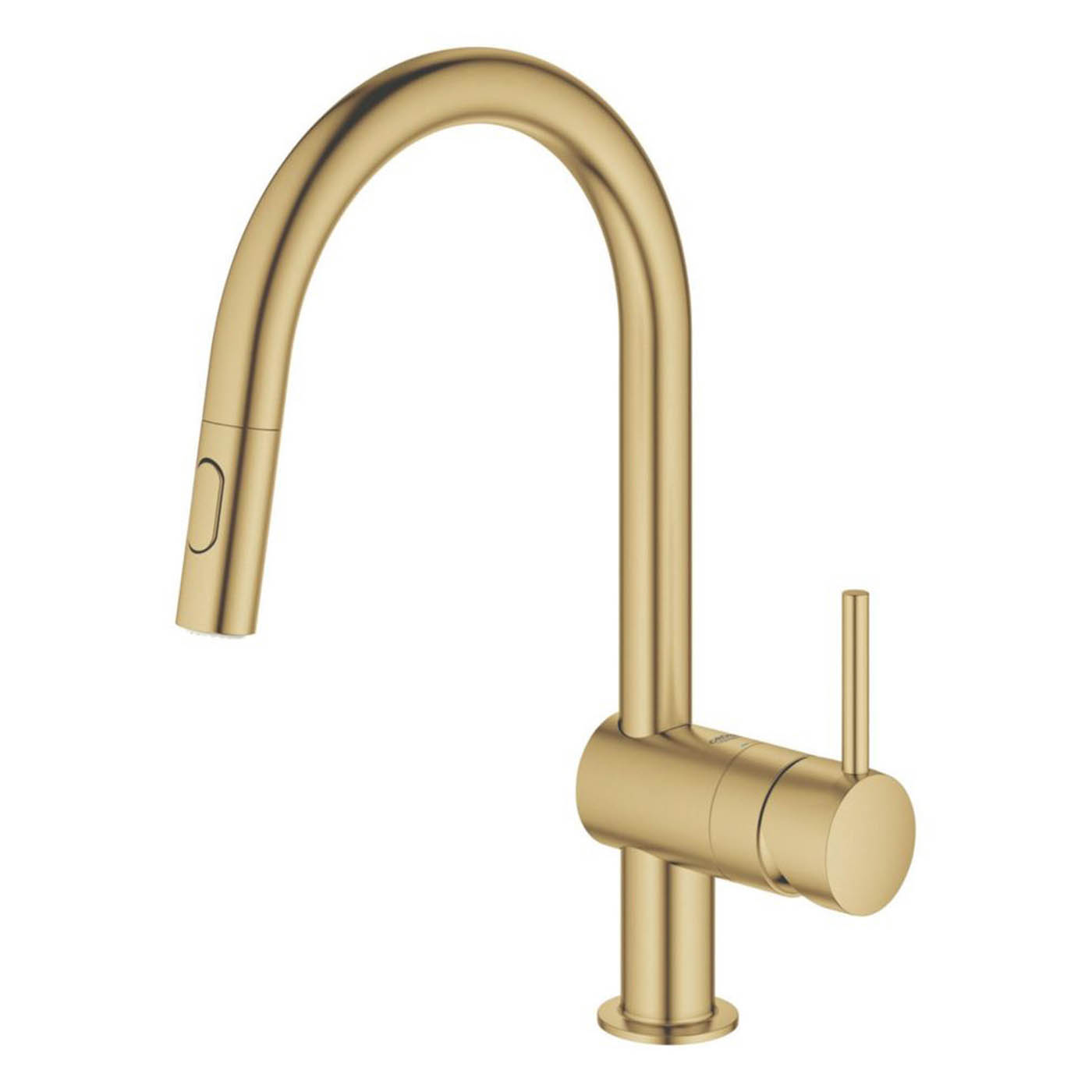 Grohe Kitchen Sink Tap Pull-Out Minta 32321GN2 Single Lever Brushed Cool Sunrise - Image 1