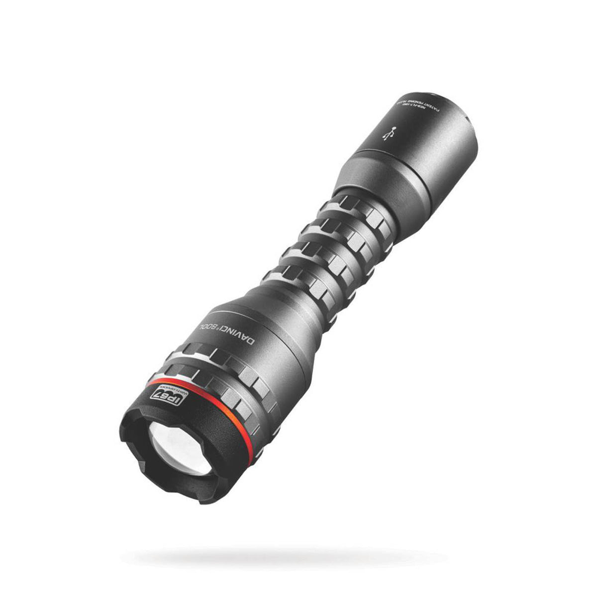 Nebo Flashlight LED Storm Grey Rechargeable Water Impact Resistant 800lm - Image 1