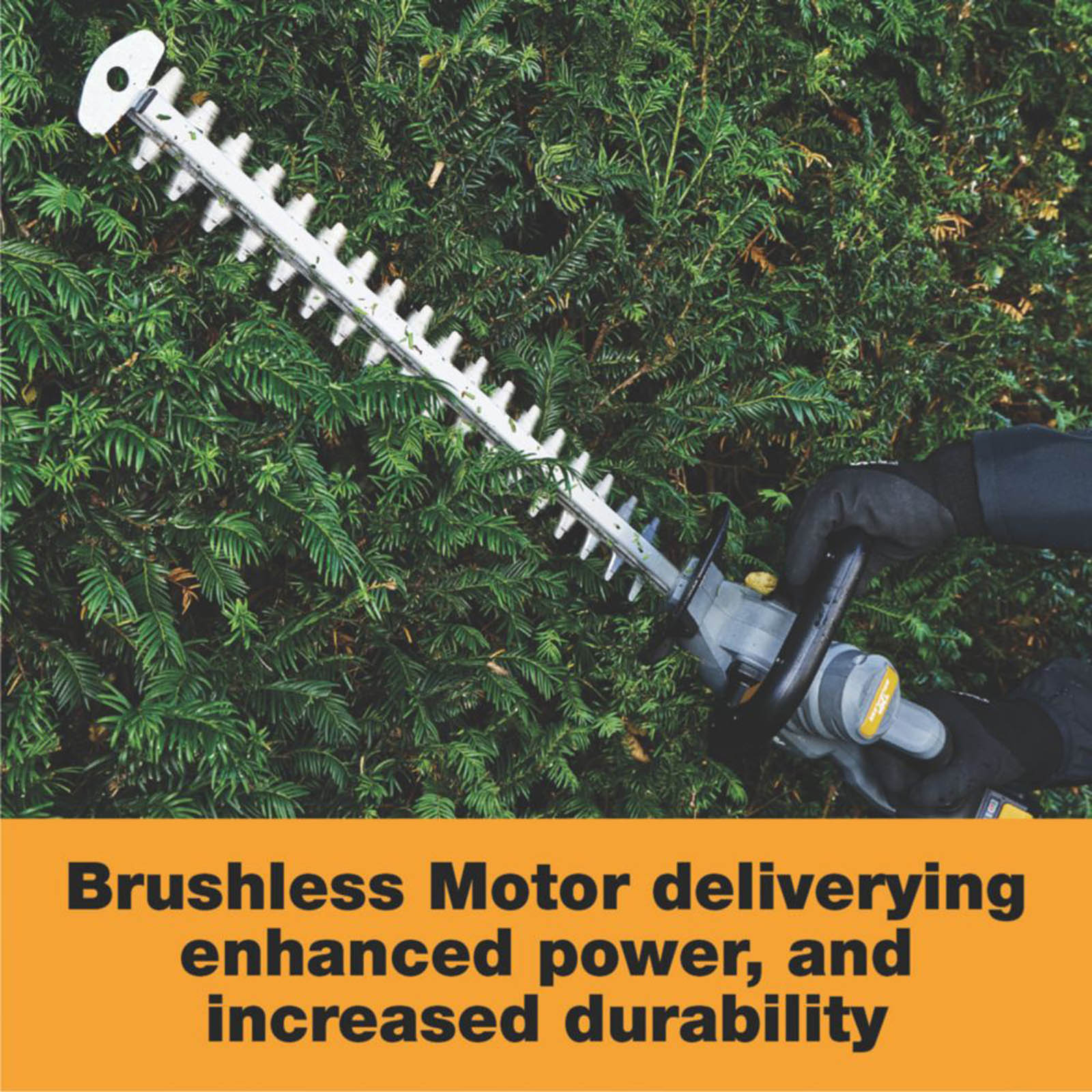 Titan TTI1208GHT 55cm 18V 1 x 5.0Ah Li-Ion TXP Brushless Cordless Hedge Trimmer - Image 6