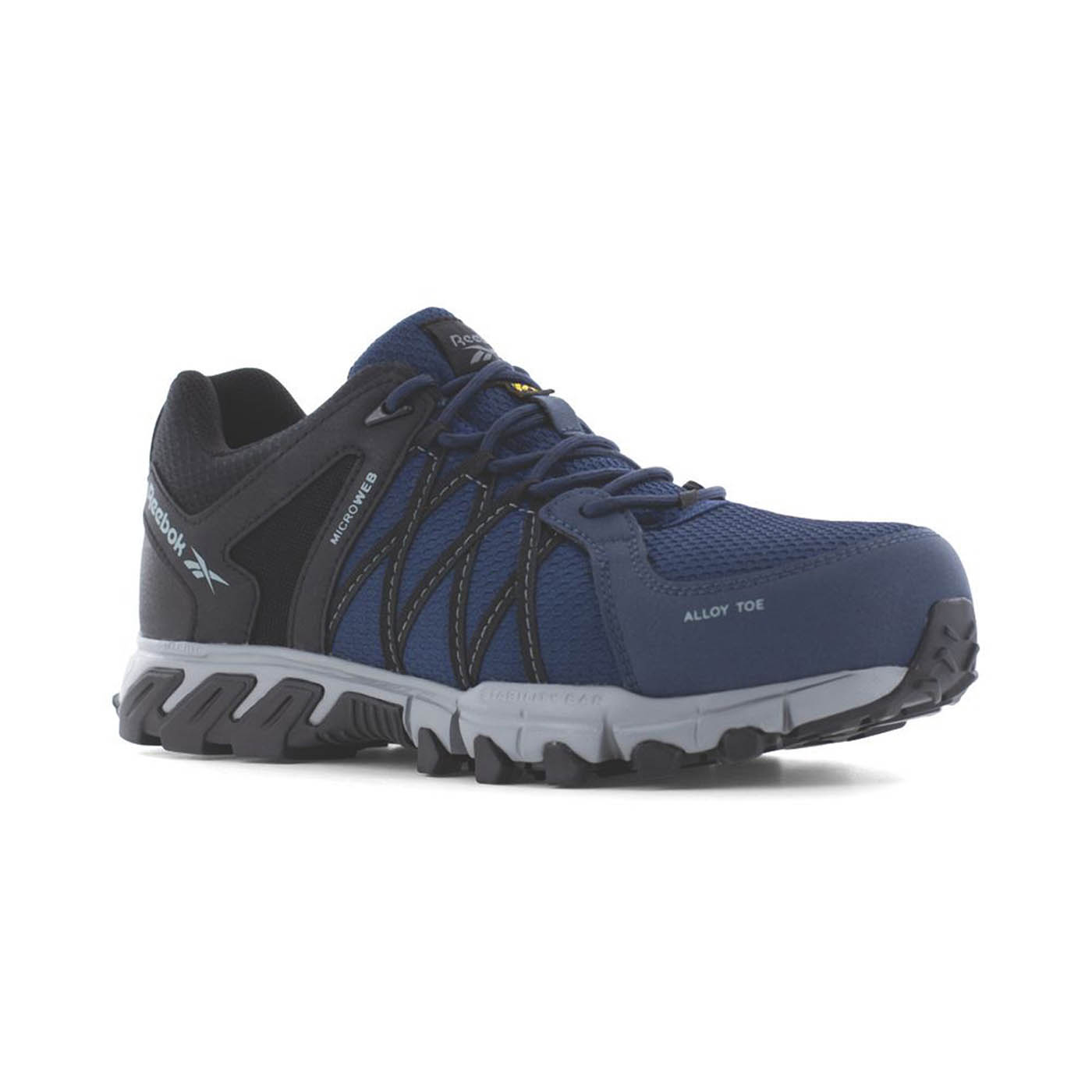 Reebok TrailGrip Size 7 Navy Water-Resistant Safety Trainers - Image 1