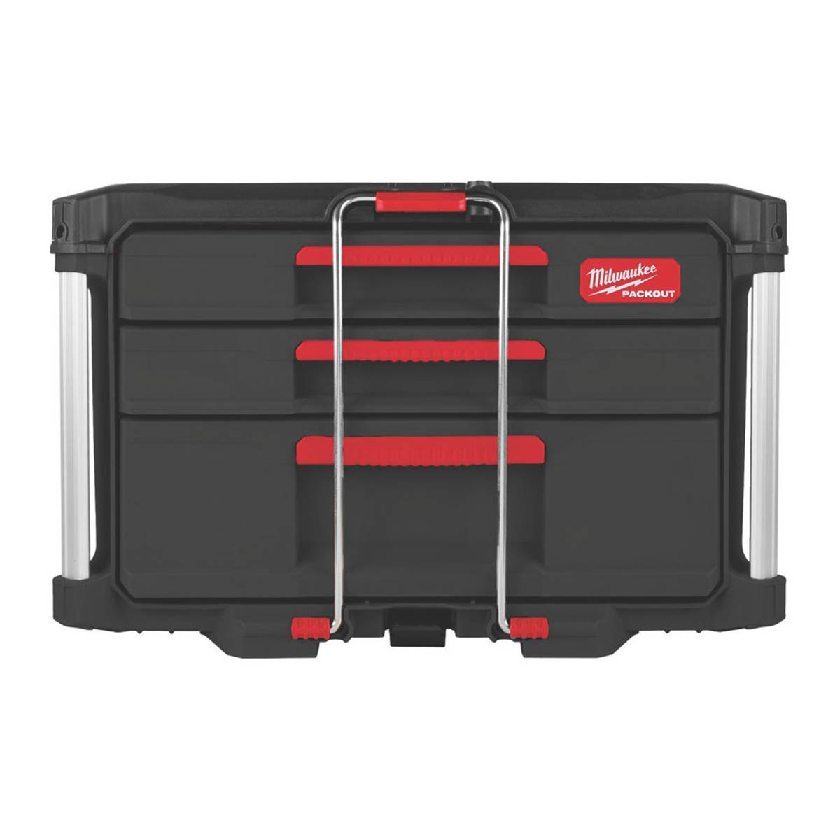 Milwaukee Tool Box 16.2" Packout 2+1 Drawer Storage Heavy Duty Organiser - Image 1