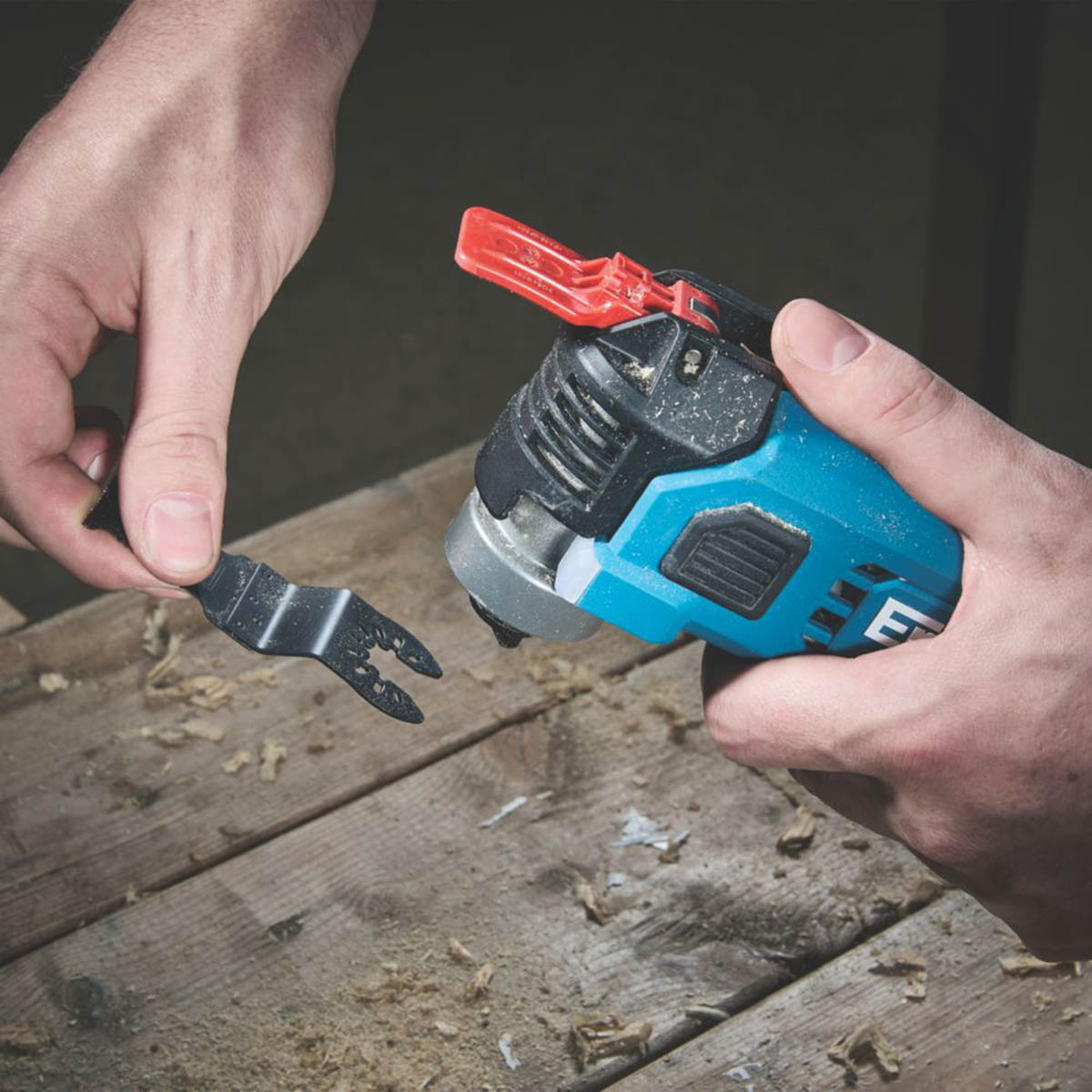 Erbauer Multi-Tool Cordless ERI1080MLT Brushless 18V Li-Ion EXT - Body Only - Image 4