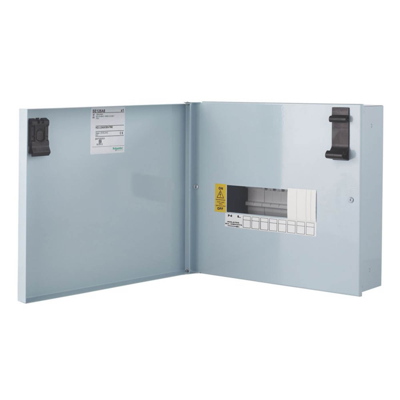 Schneider Electric KQ 8-Way Non-Metered Distribution Board - Image 1