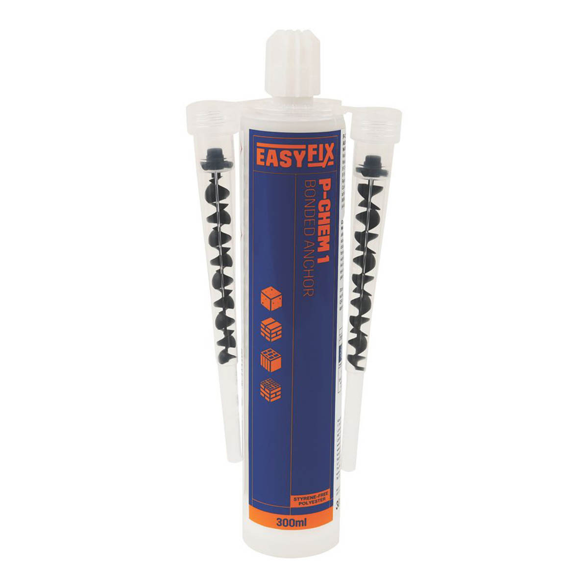 Easyfix Polyester Resin 300ml Styrene Free For Non Cracked Concrete Pack Of 6 - Image 2