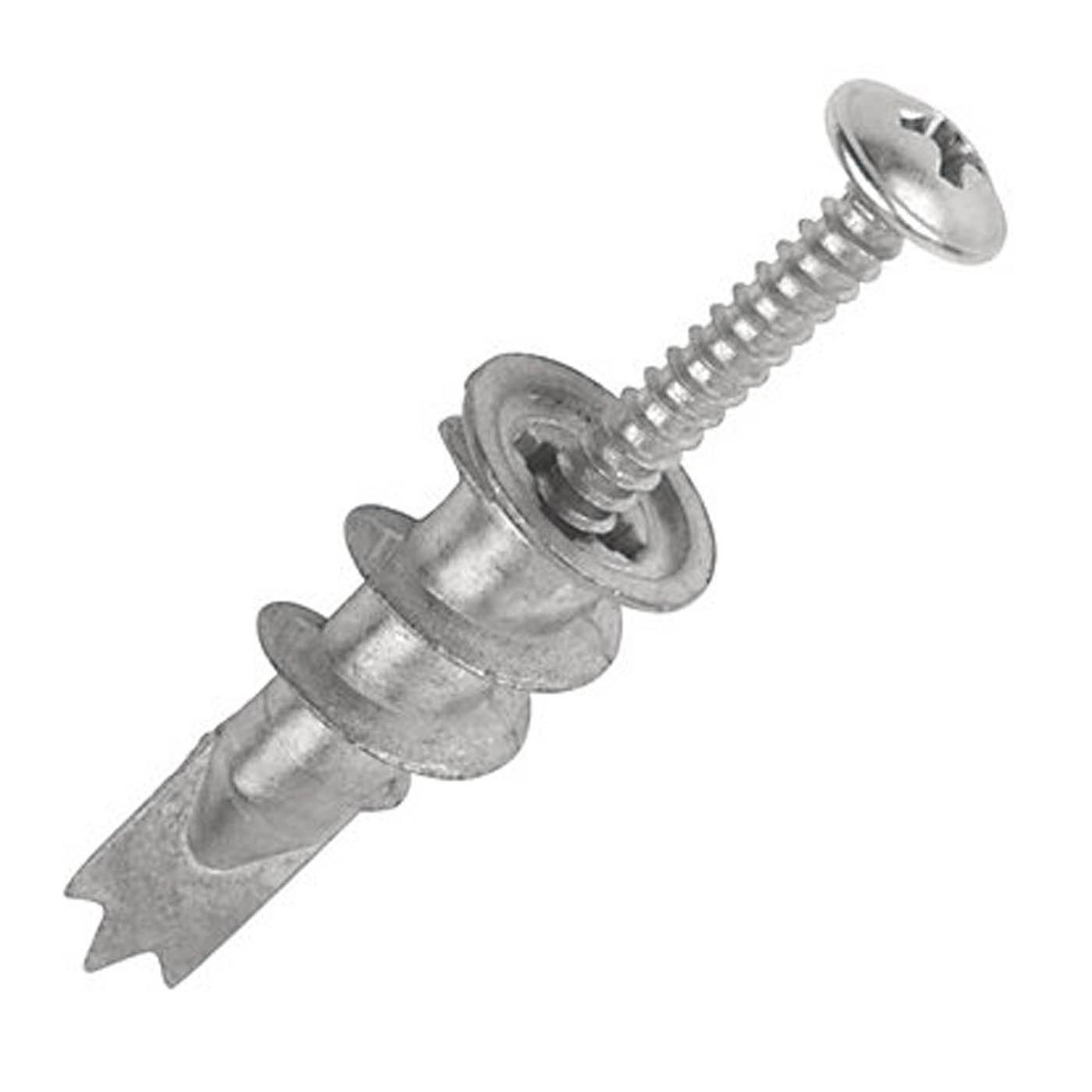 Easyfix Self-Drill Plasterboard Fixings Metal 32mm 500 Pack - Image 1