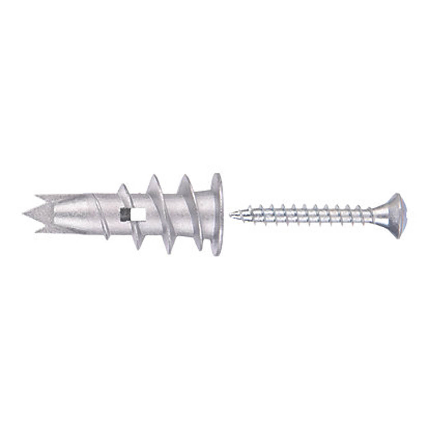 Easyfix Plasterboard Fixings Self-Drill Metal Indoor 32mm Zinc-Plated 500 Pack - Image 2
