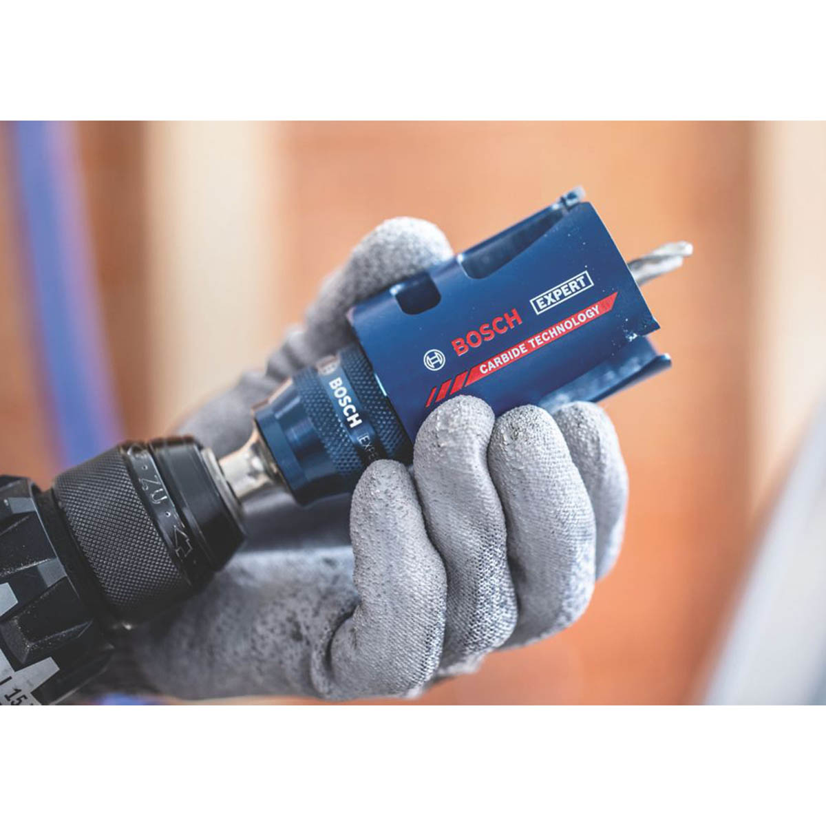 Bosch Expert Holesaw Drill Bit Multi-Material Carbide Technology Durable 121mm - Image 4