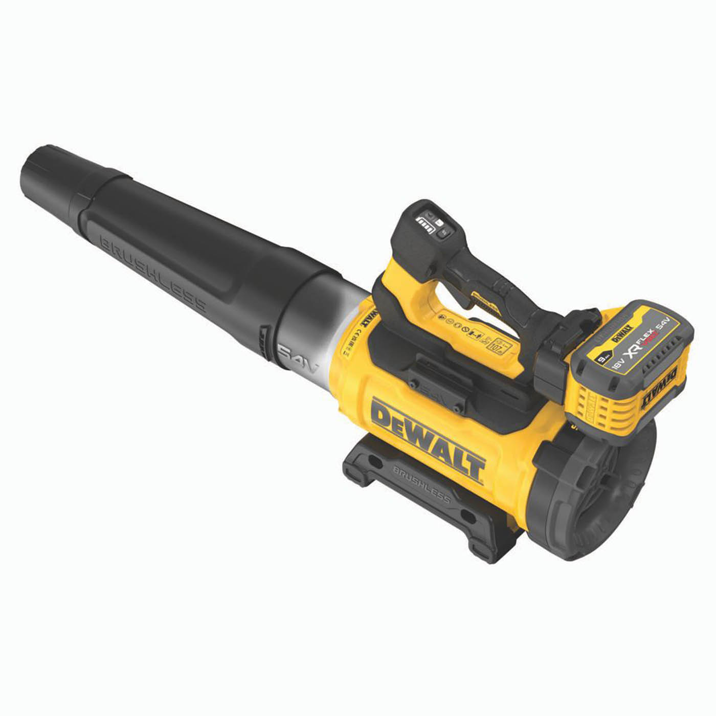 DEWALT Cordless Axial Leaf Blower DCMBL777X1-GB 54V 1 x 9Ah Li-Ion XR FlexVolt - Image 4