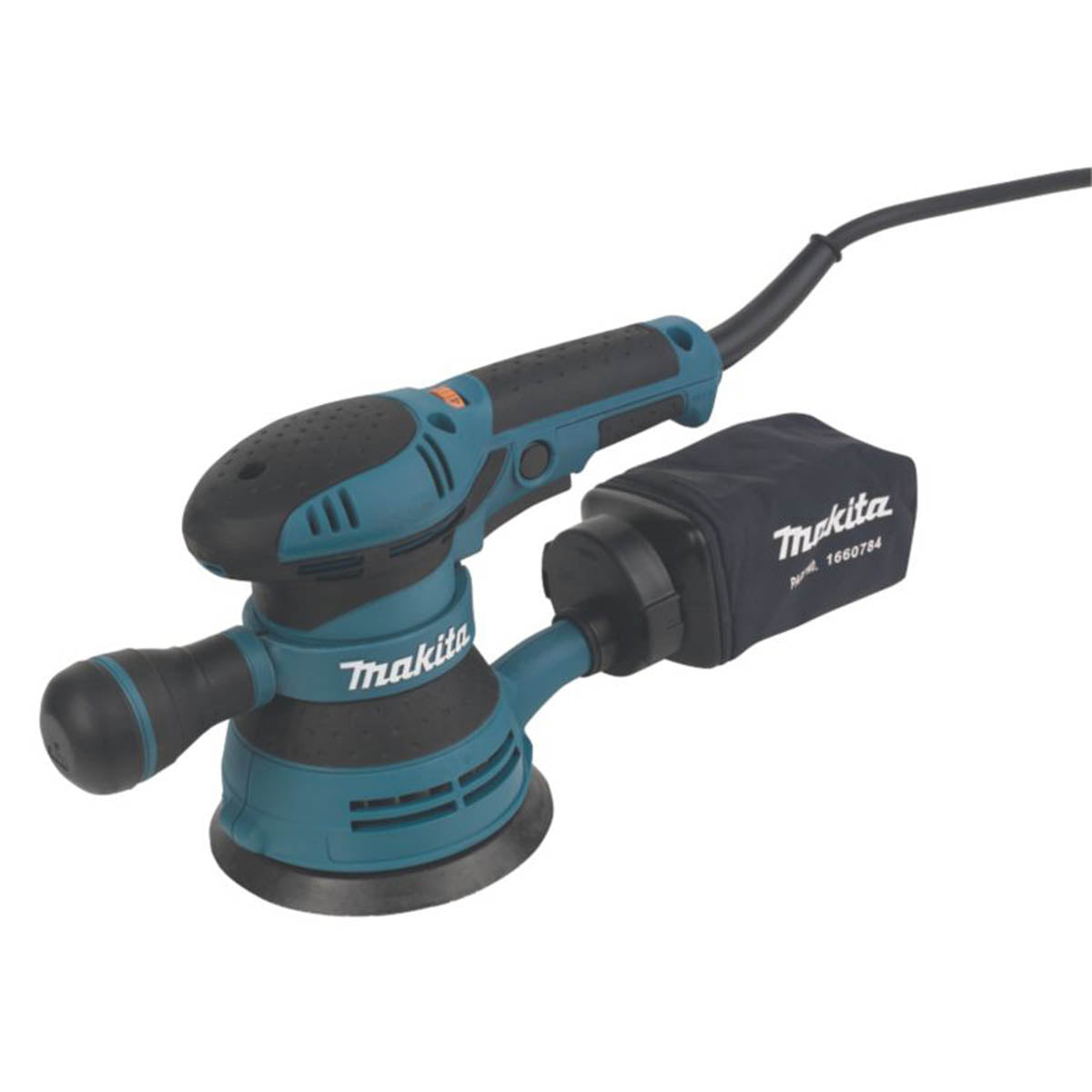 Makita Random Orbit Sander Electric BO5041 Compact Front Handle125mm 300W 110V - Image 1