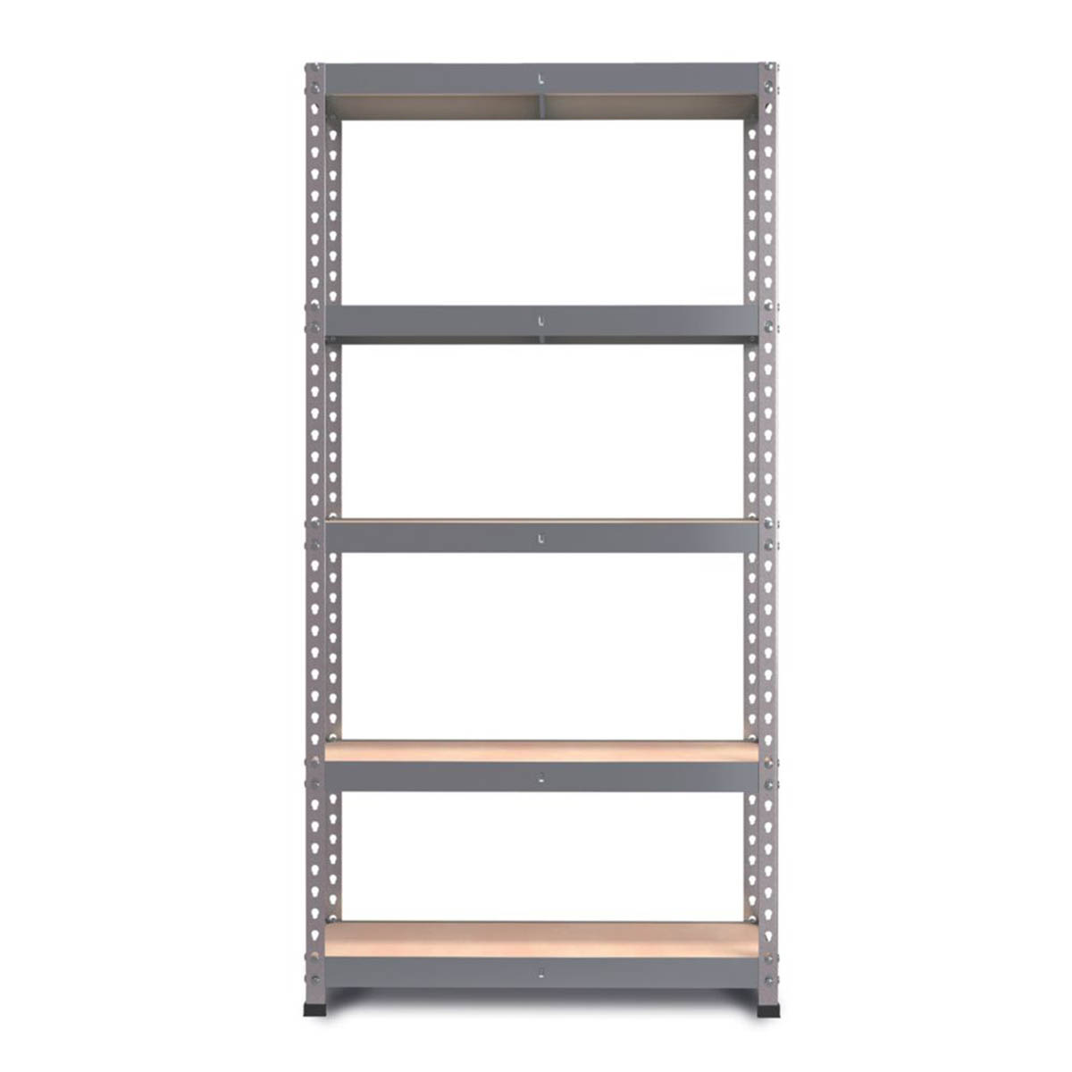 RB Boss Garage Shelving Unit 5 Tier Metal Galvanised 900mm x 450mm x 1800mm - Image 2